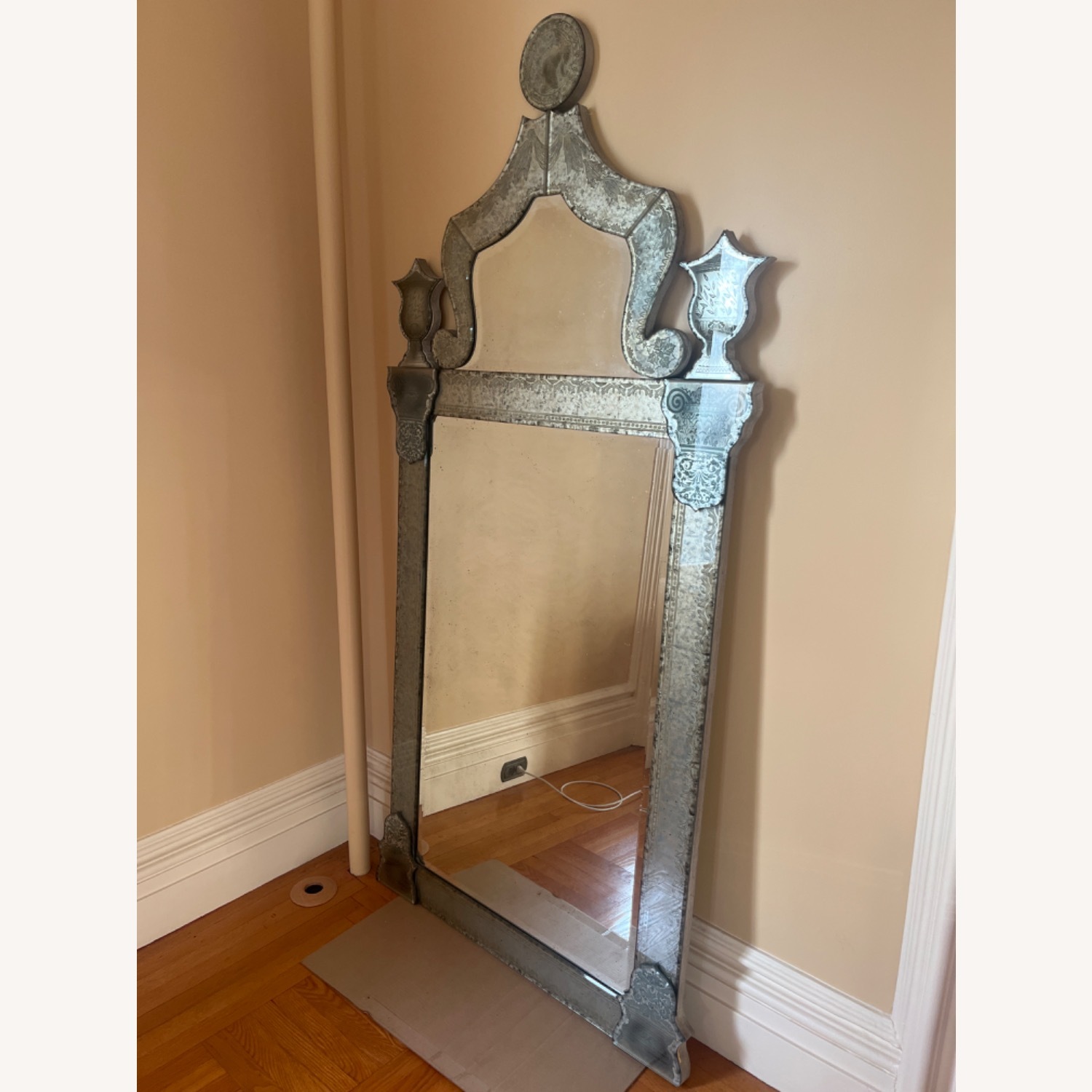 RH Ravenna Baroque Style Floor Mirror - image-5