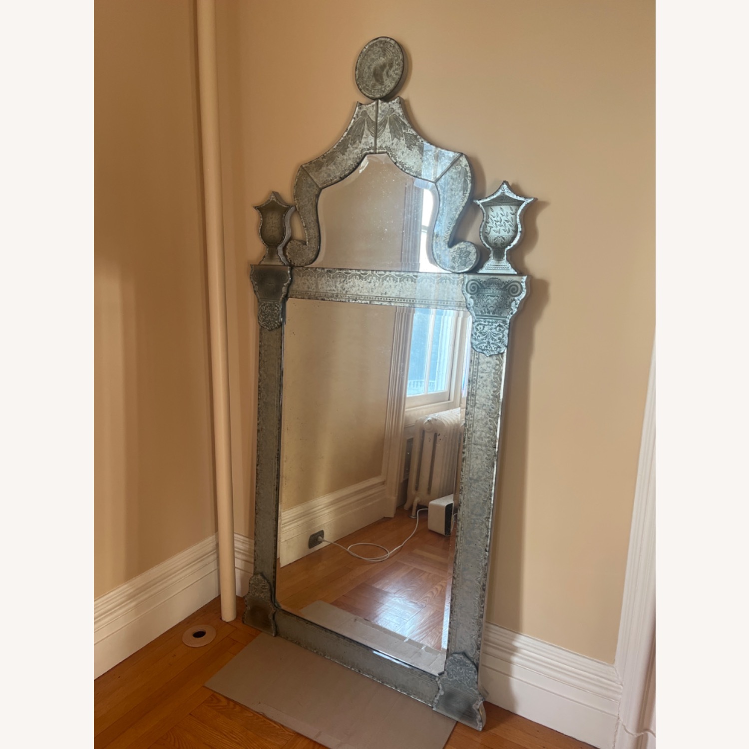 RH Ravenna Baroque Style Floor Mirror - image-1