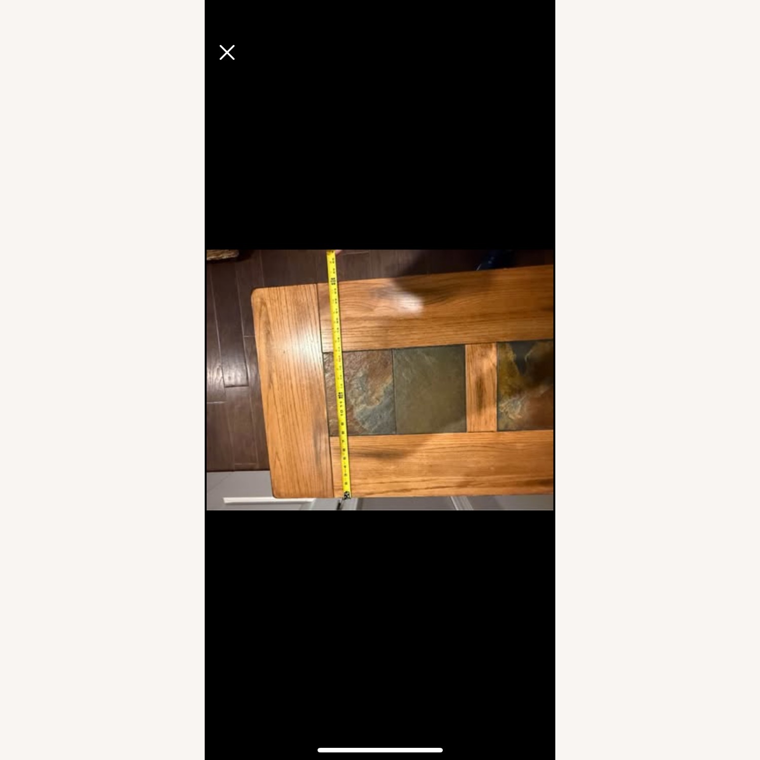 Solid Oak Coffee Table - image-5