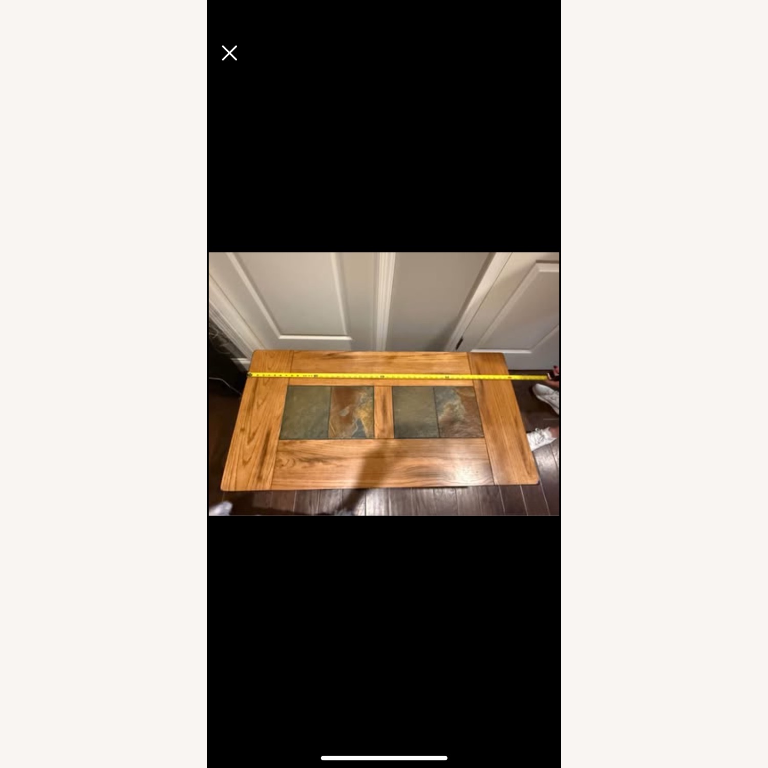 Solid Oak Coffee Table - image-4