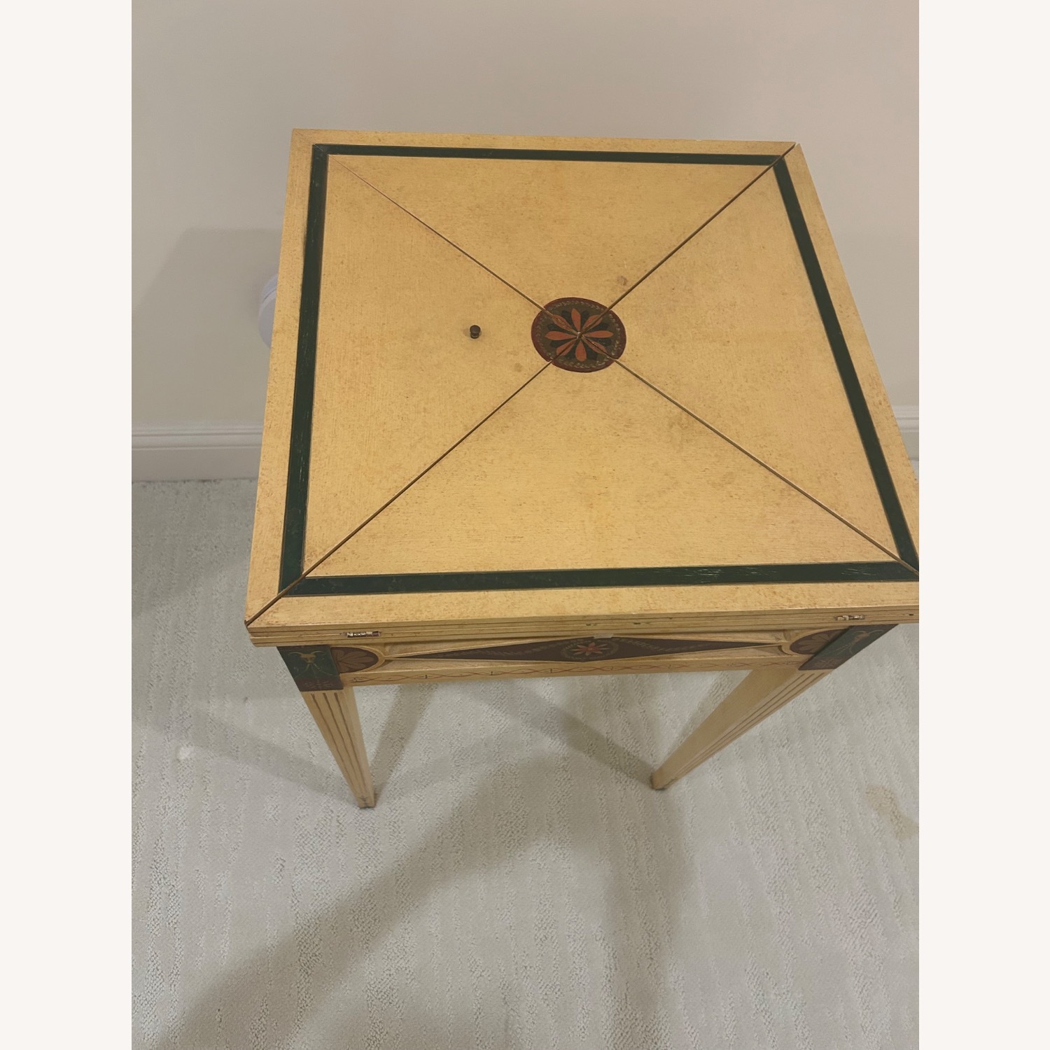 Brunschwig & Fils Handpainted End Table - image-3