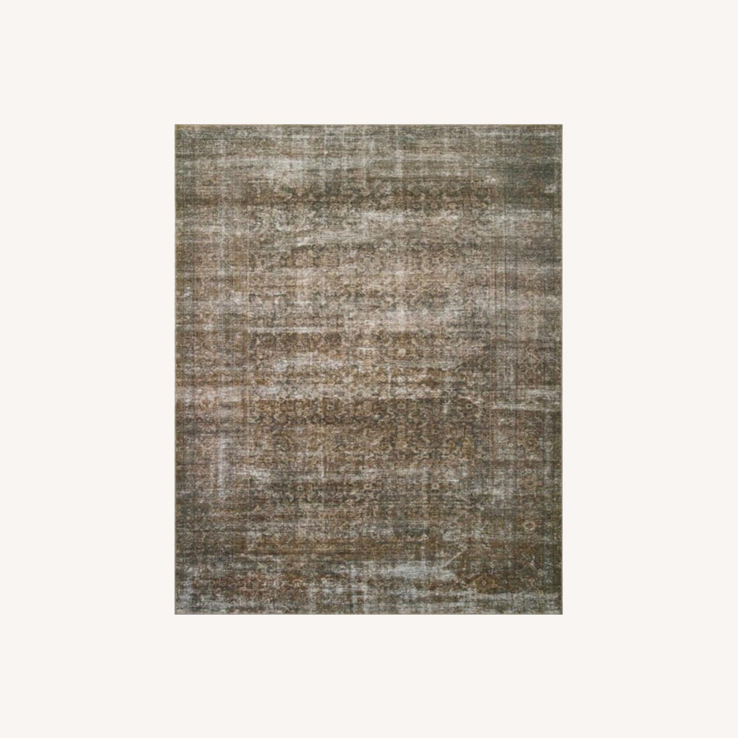 Amber Lewis Loloi Large Vintage Style Rug 10x14 - image-0
