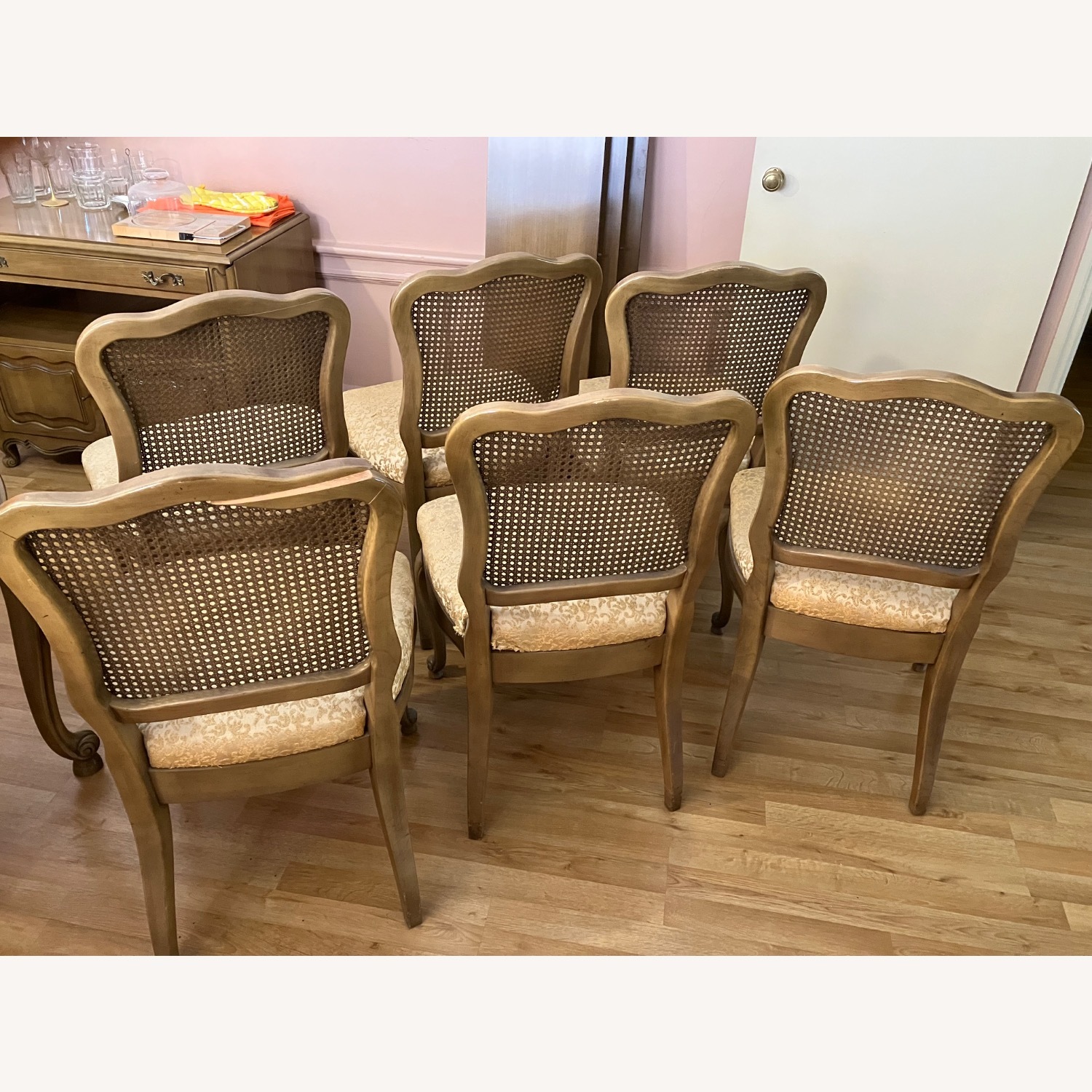 Vintage Dining Chairs Set of 8 - image-5