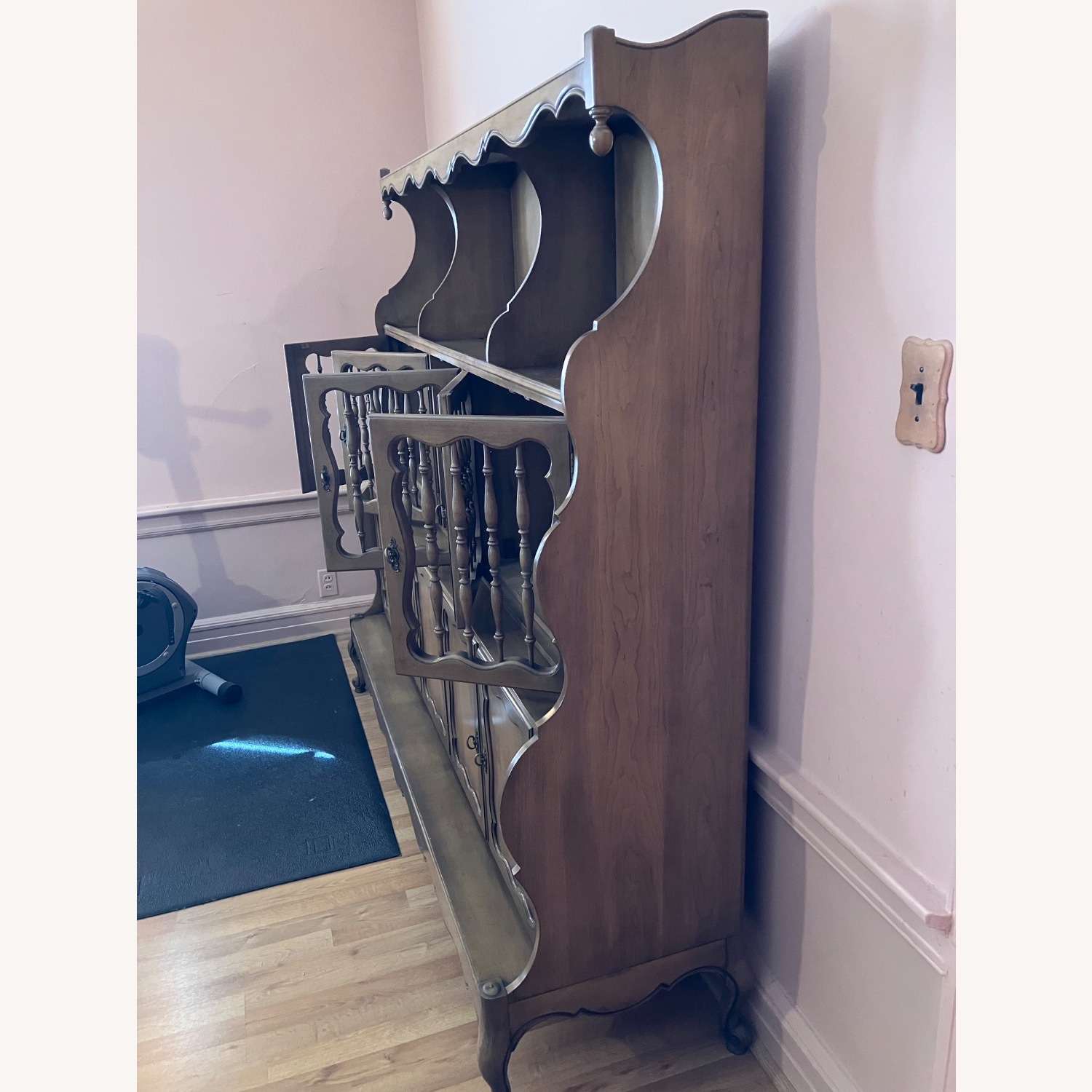 Vintage Etagere/Breakfront/China Closet - image-6