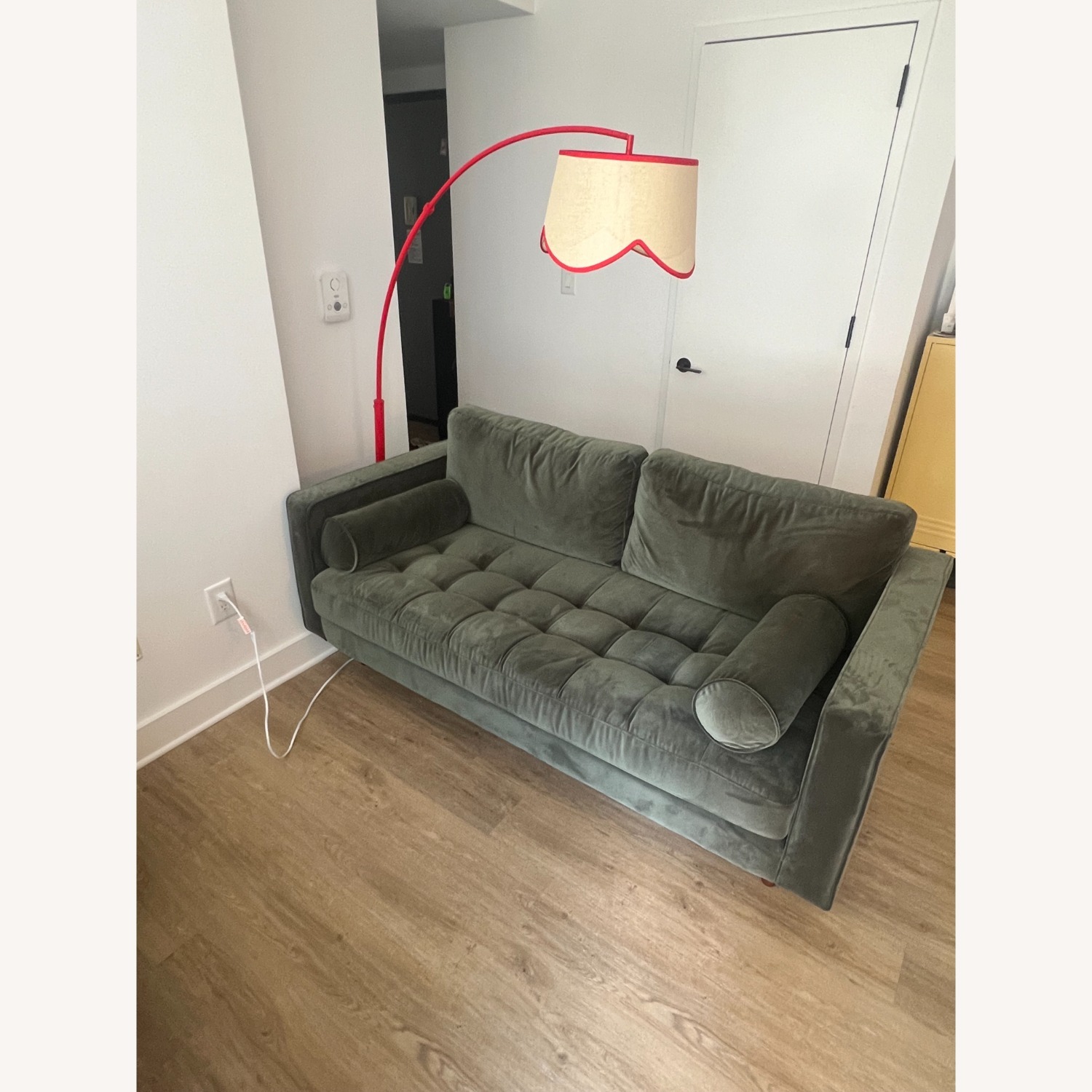 Article Sven 72" Loveseat - Green - image-1