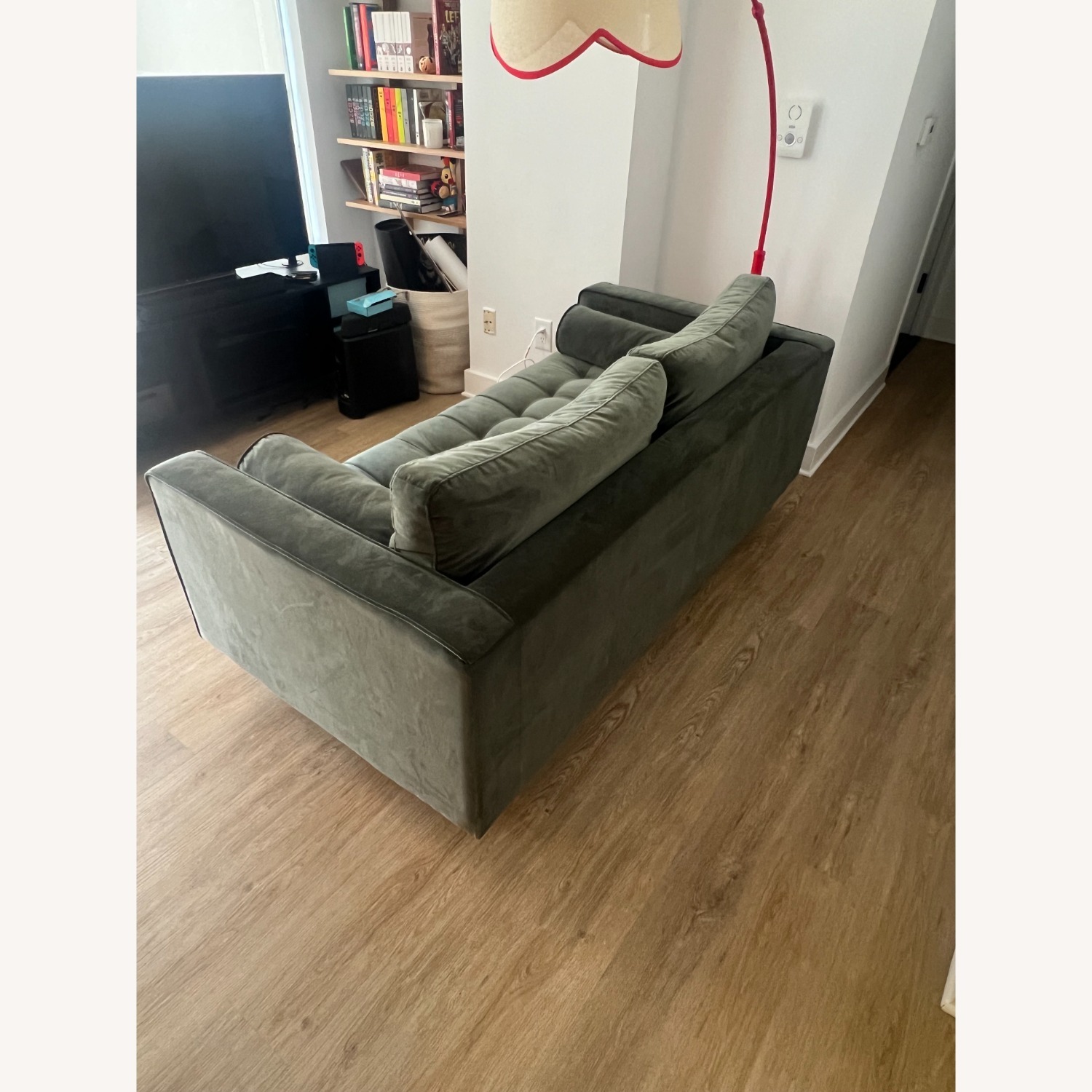 Article Sven 72" Loveseat - Green - image-5