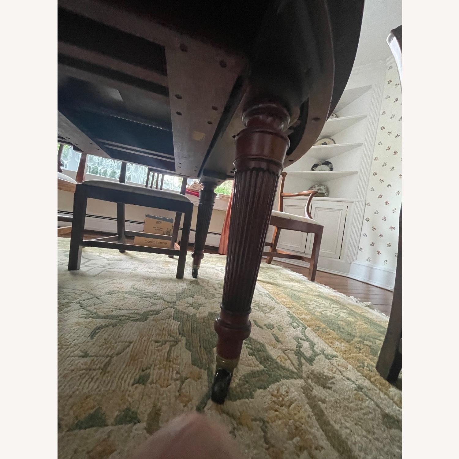 Regency Era sectional Table and Chairs - image-2