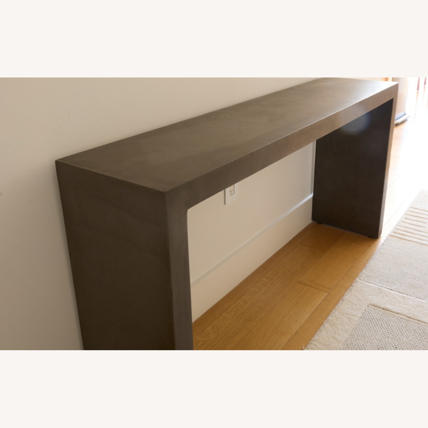 RH Cabrera Waxed Concrete Console Table - image-3