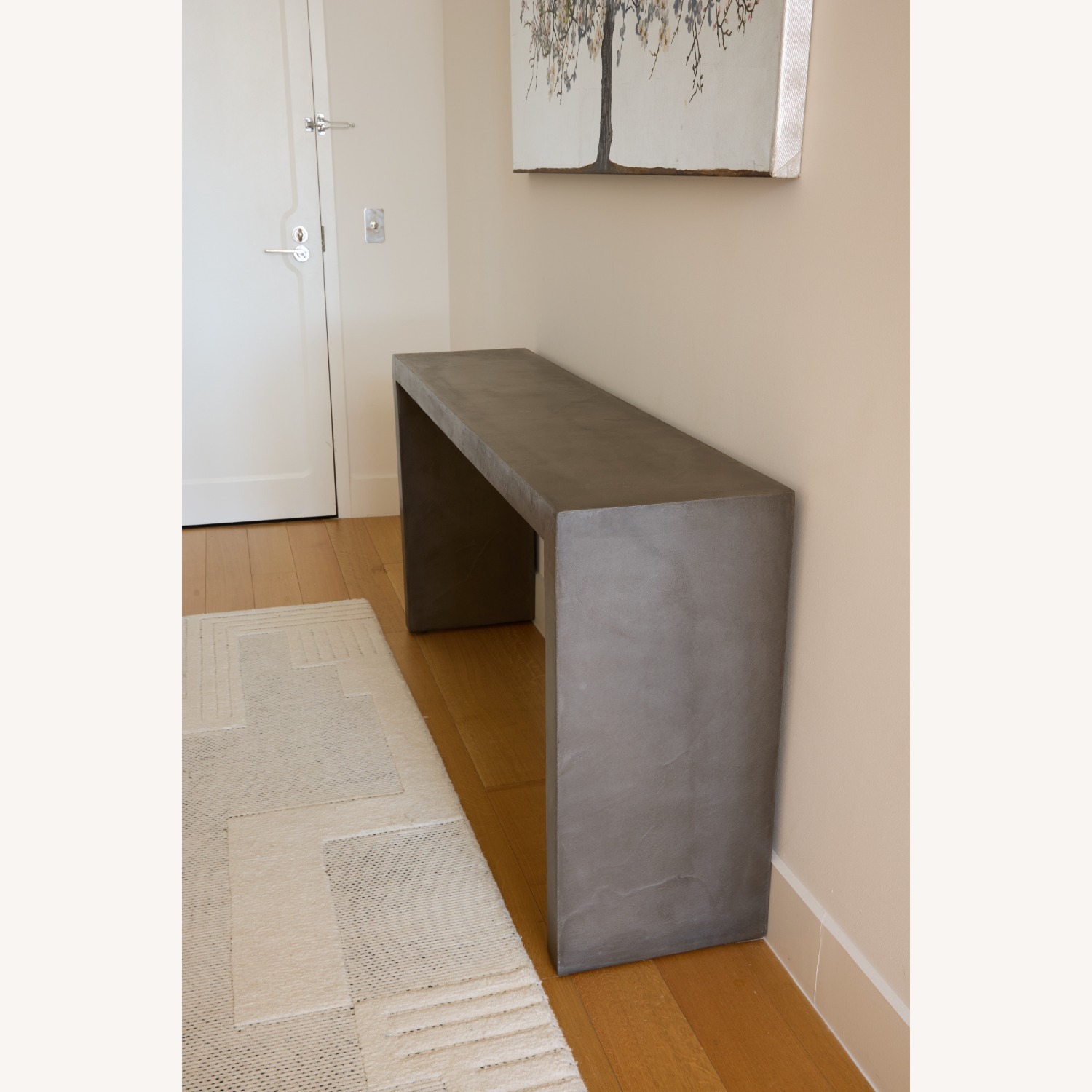 RH Cabrera Waxed Concrete Console Table - image-2