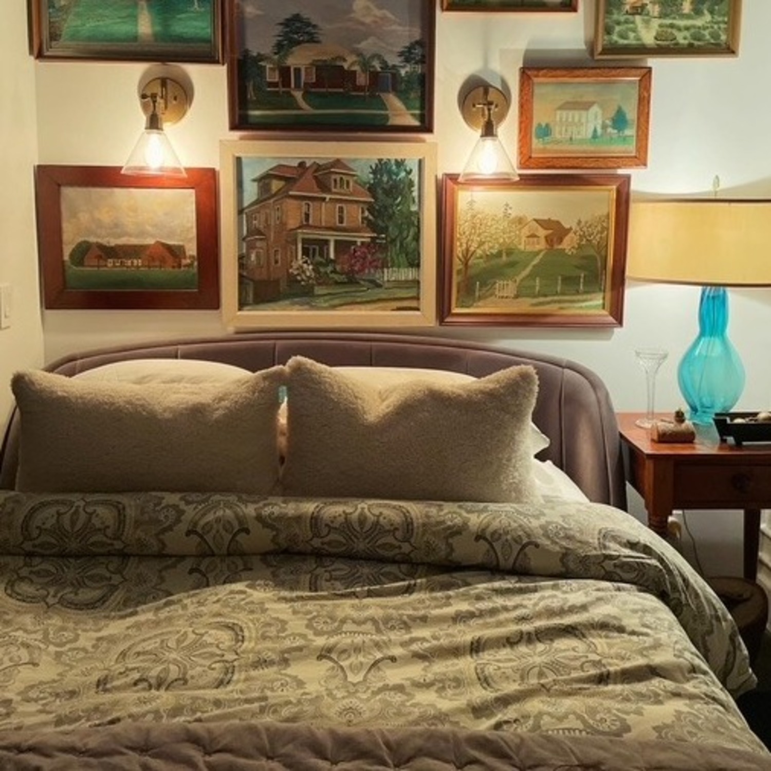 Crate & Barrel Bed - image-1