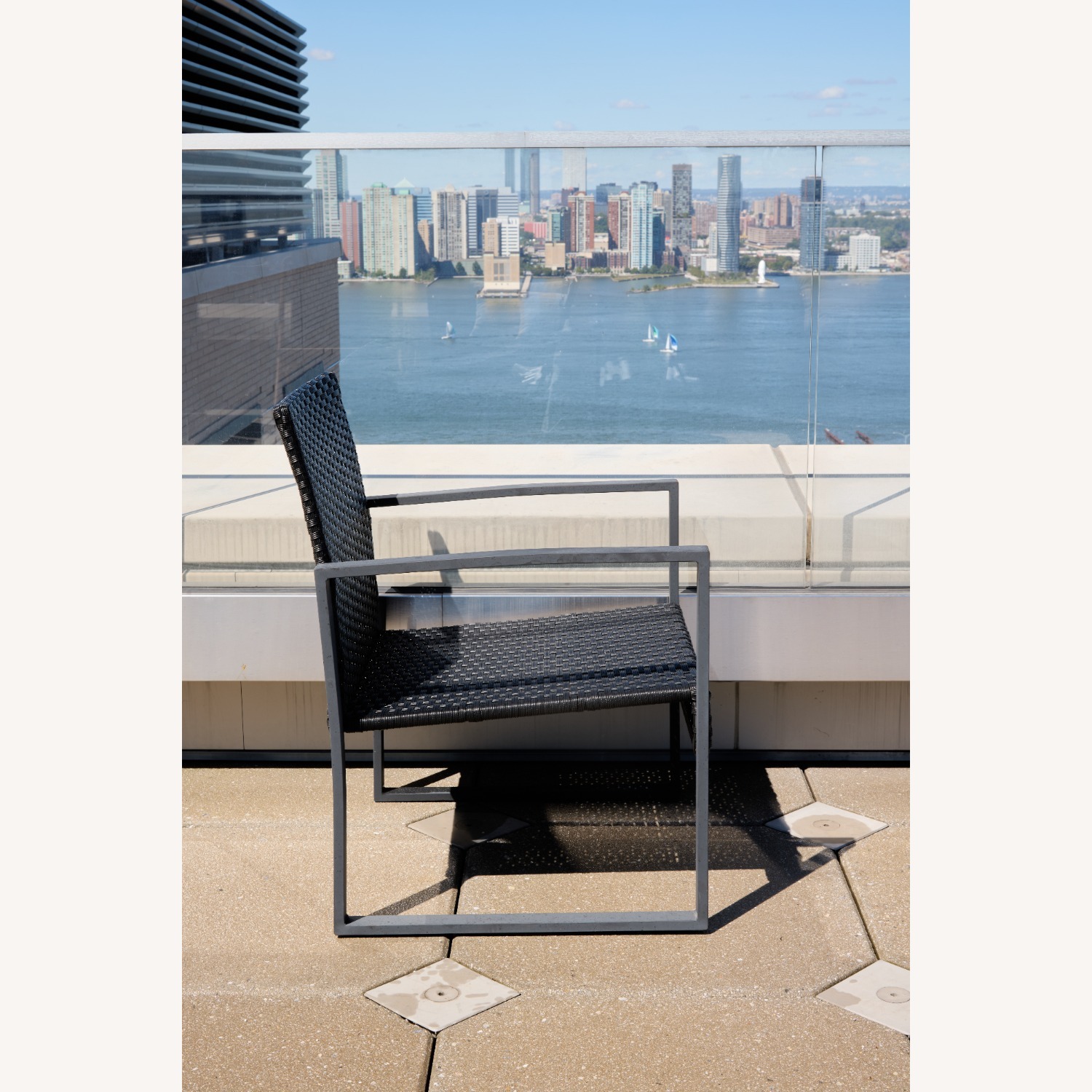 Flamaker Modern Rattan Outdoor Chair - image-9
