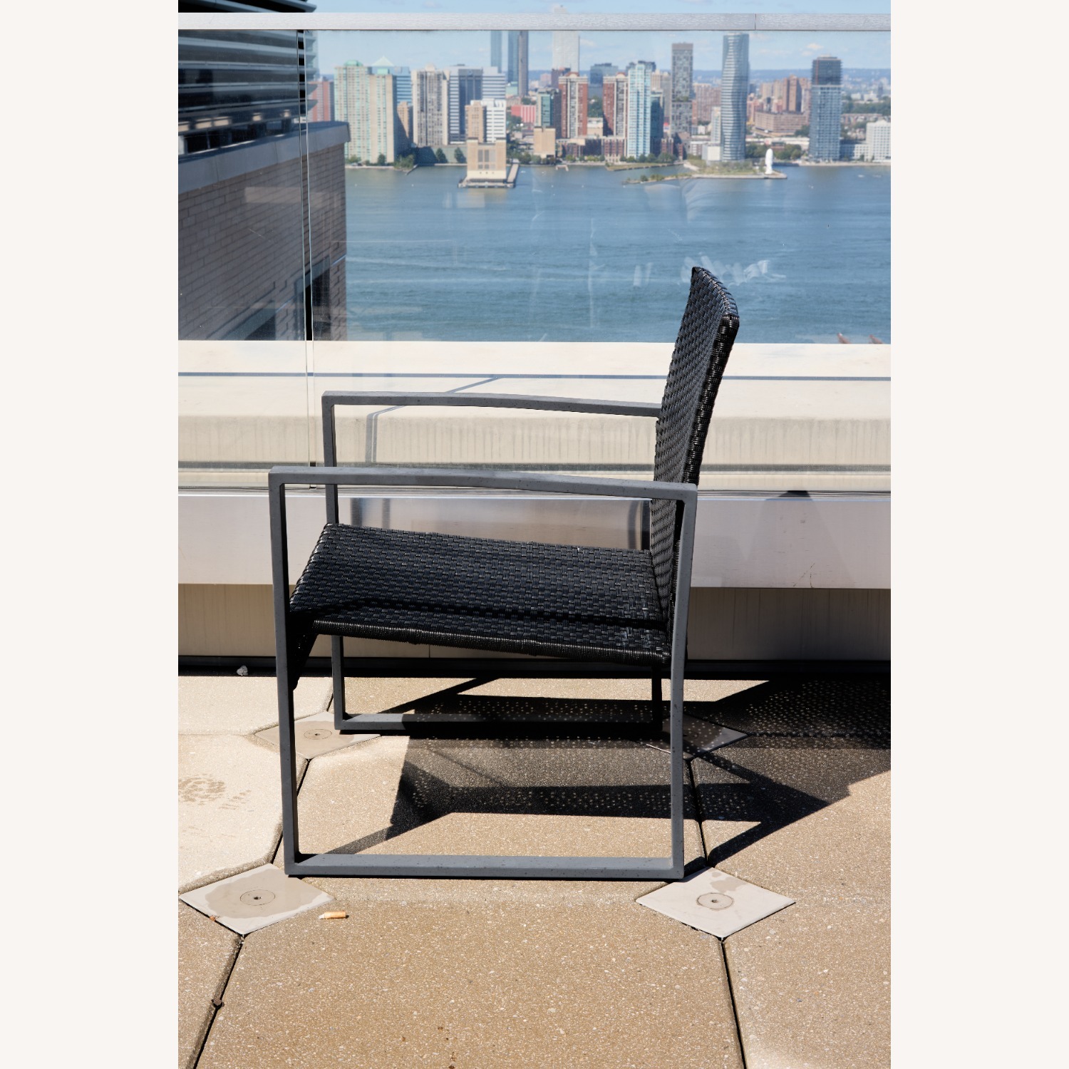 Flamaker Modern Rattan Outdoor Chair - image-3