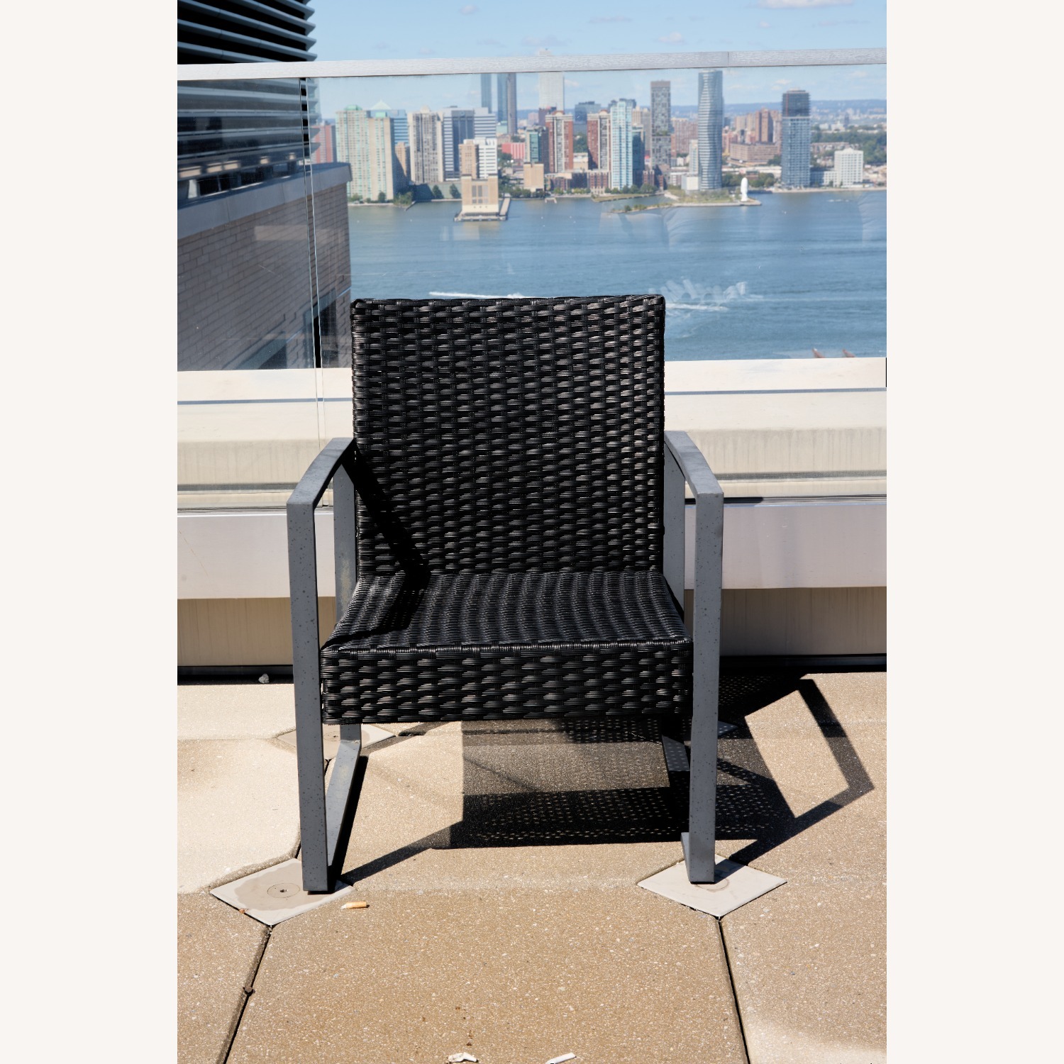 Flamaker Modern Rattan Outdoor Chair - image-7