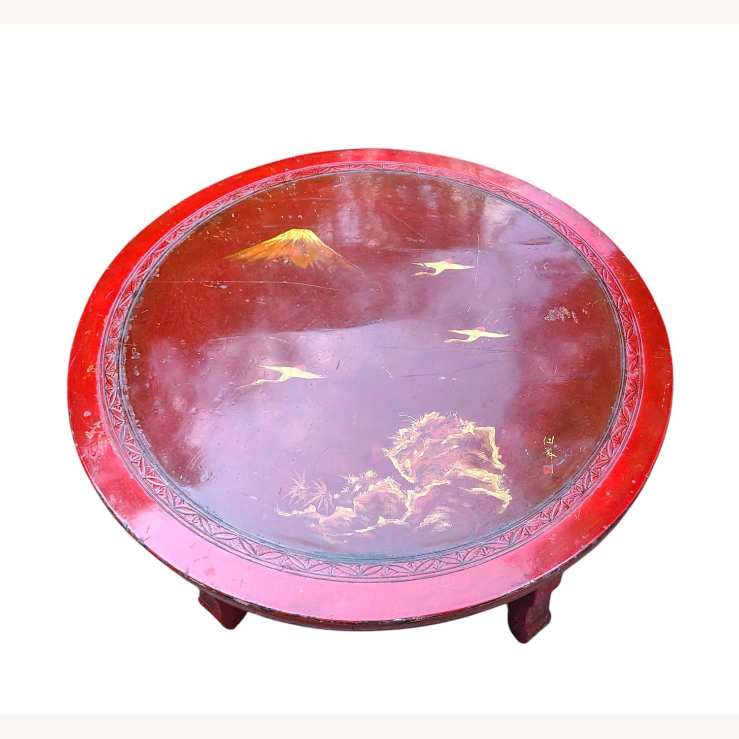 Rare Antique Japanese Coffee Table - image-5