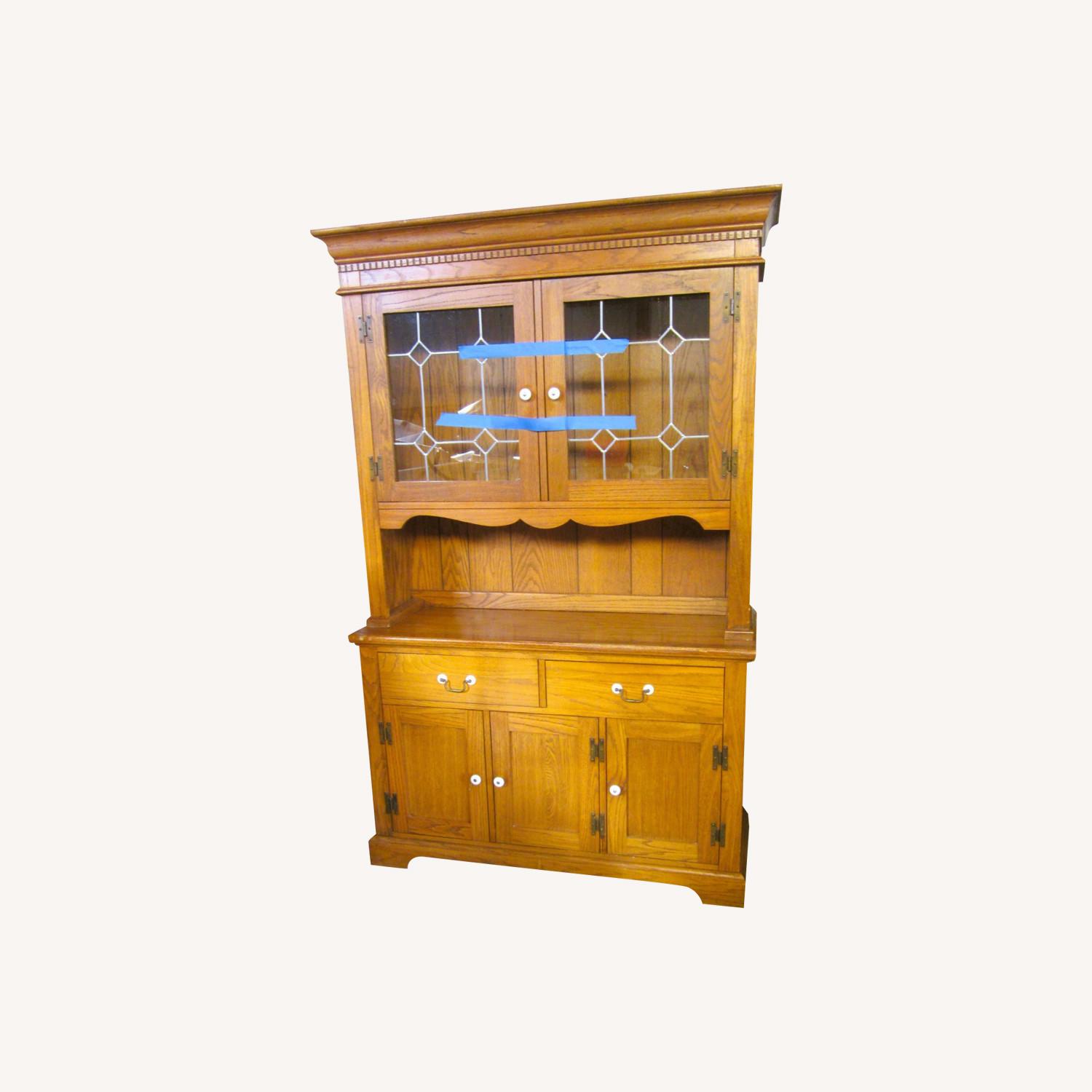 Vintage Small China Hutch  - image-0