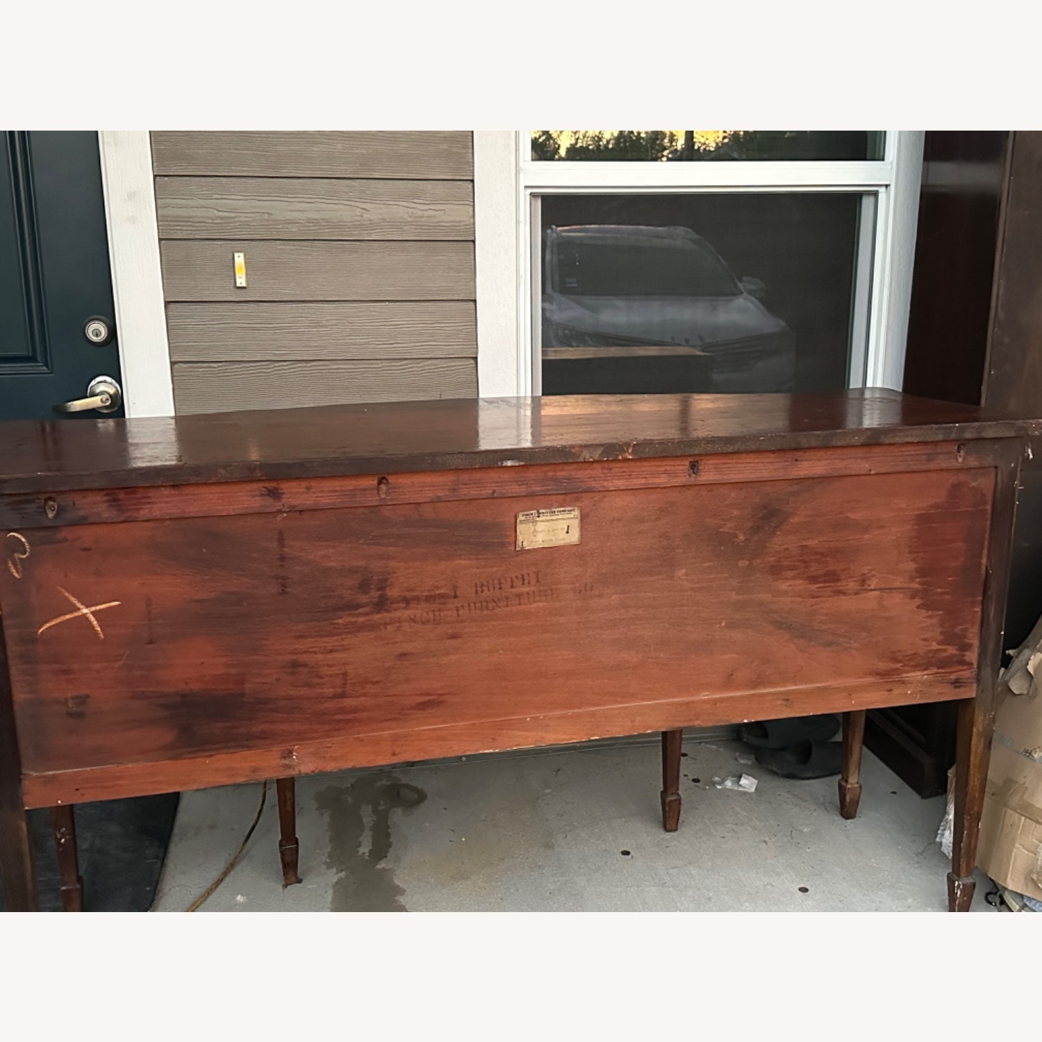 Antique ORIGINAL Finch Dining Buffet - image-6