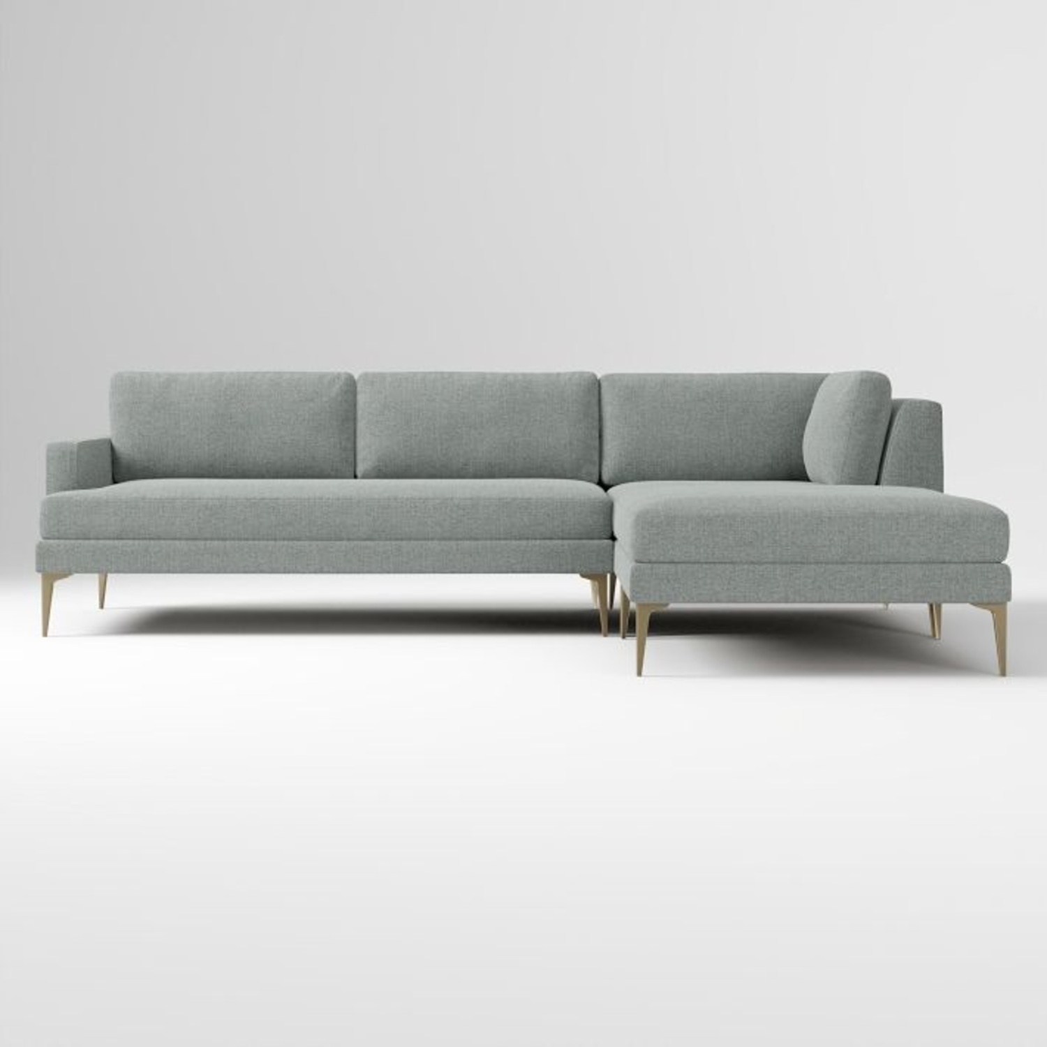 West Elm Andes sectional - image-4