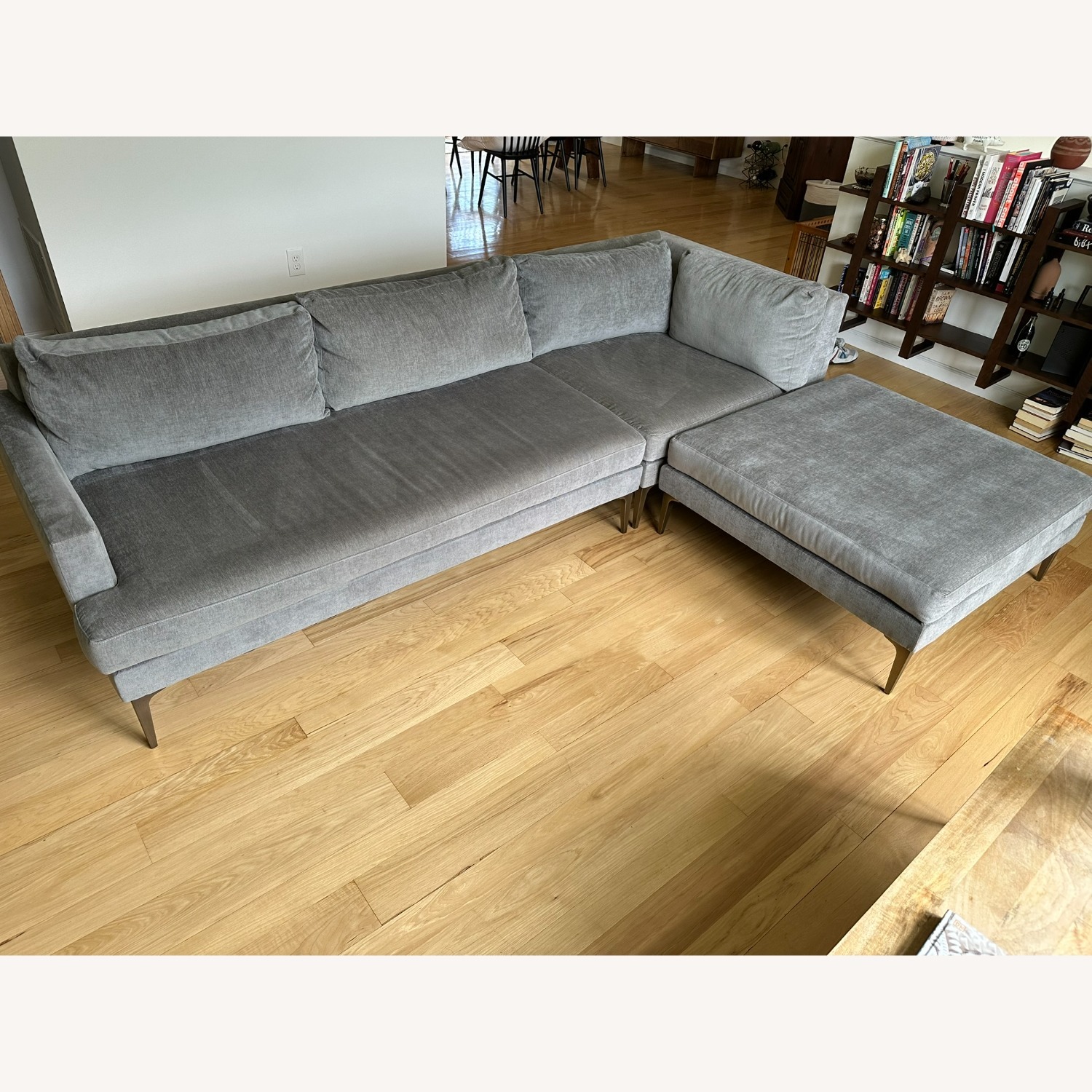 West Elm Andes sectional - image-1