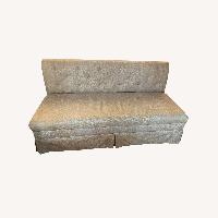 Fortuny Italian Hand-printed Silk Bench