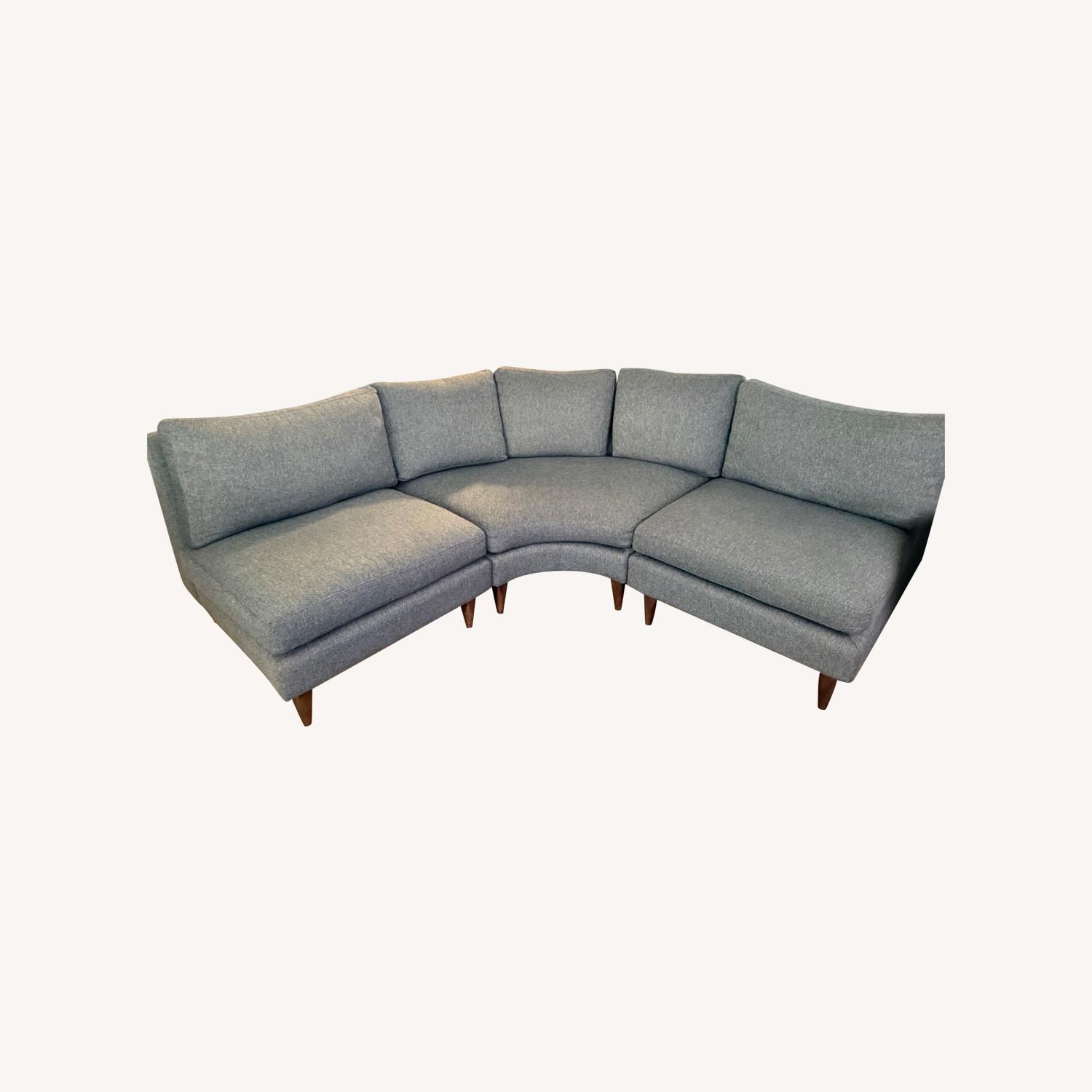 Room & Board Jasper 3-pc Curved Sectional (83”) - image-4