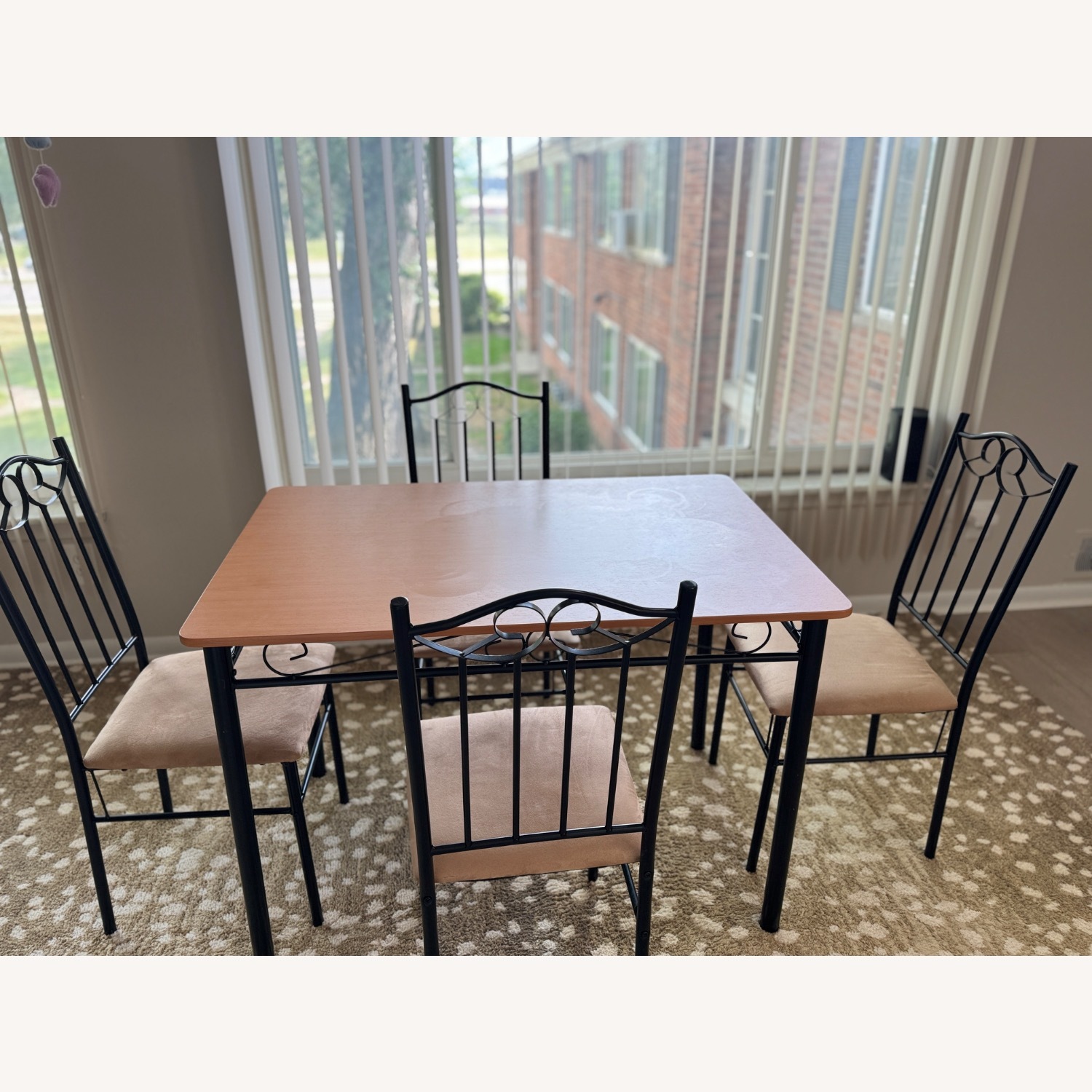 4 Seater Dining Table Set With Chairs  - image-1