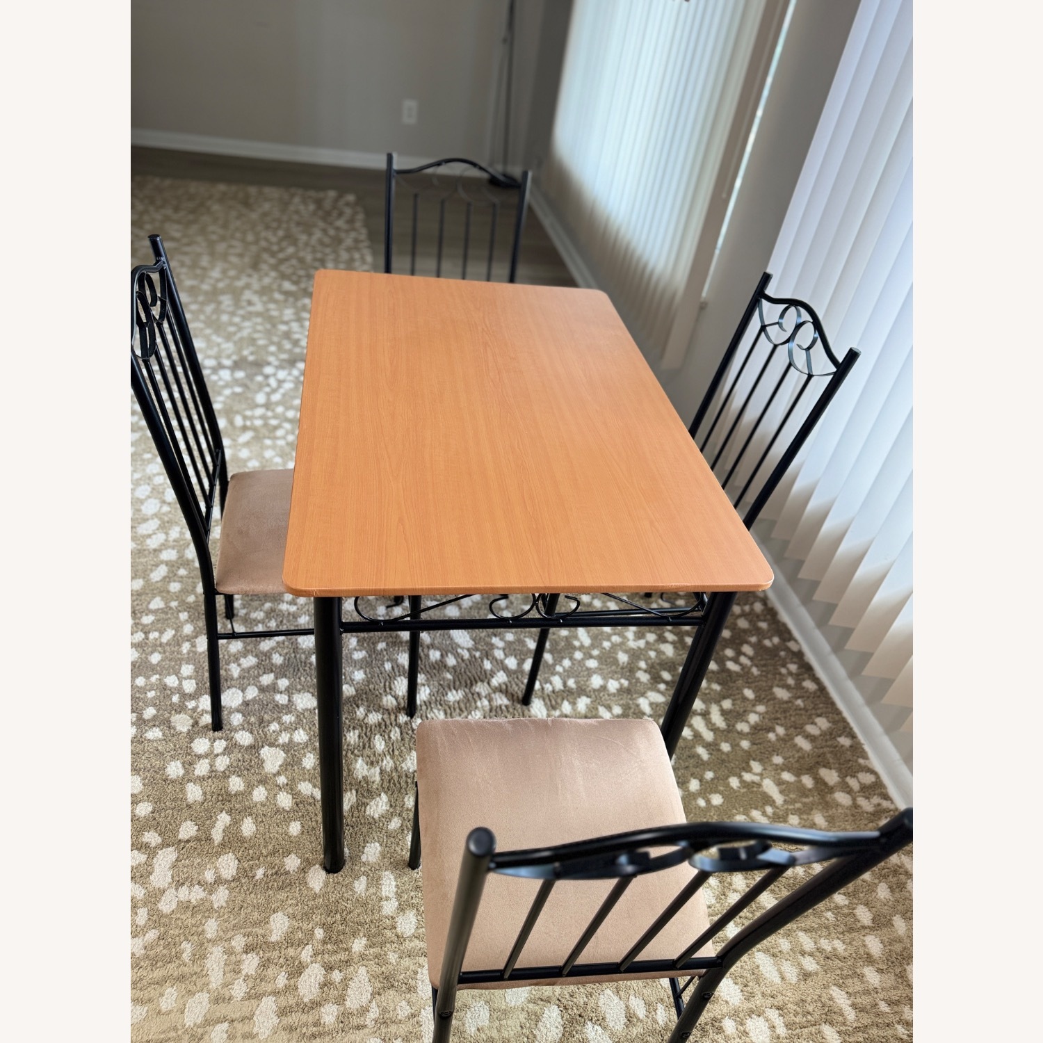 4 Seater Dining Table Set With Chairs  - image-3