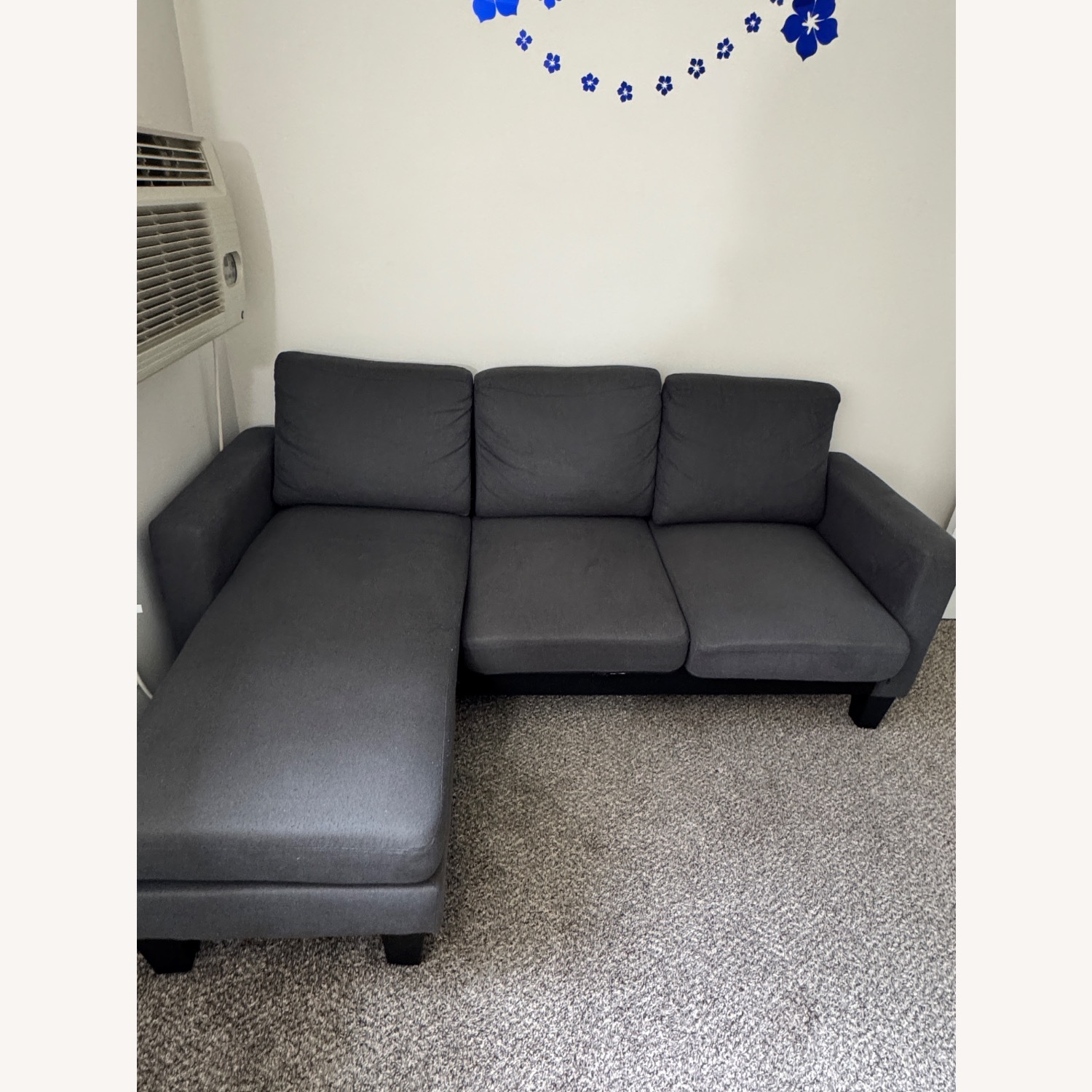 VICTONE Sectional 3 Seater Sofa L Shape - image-1