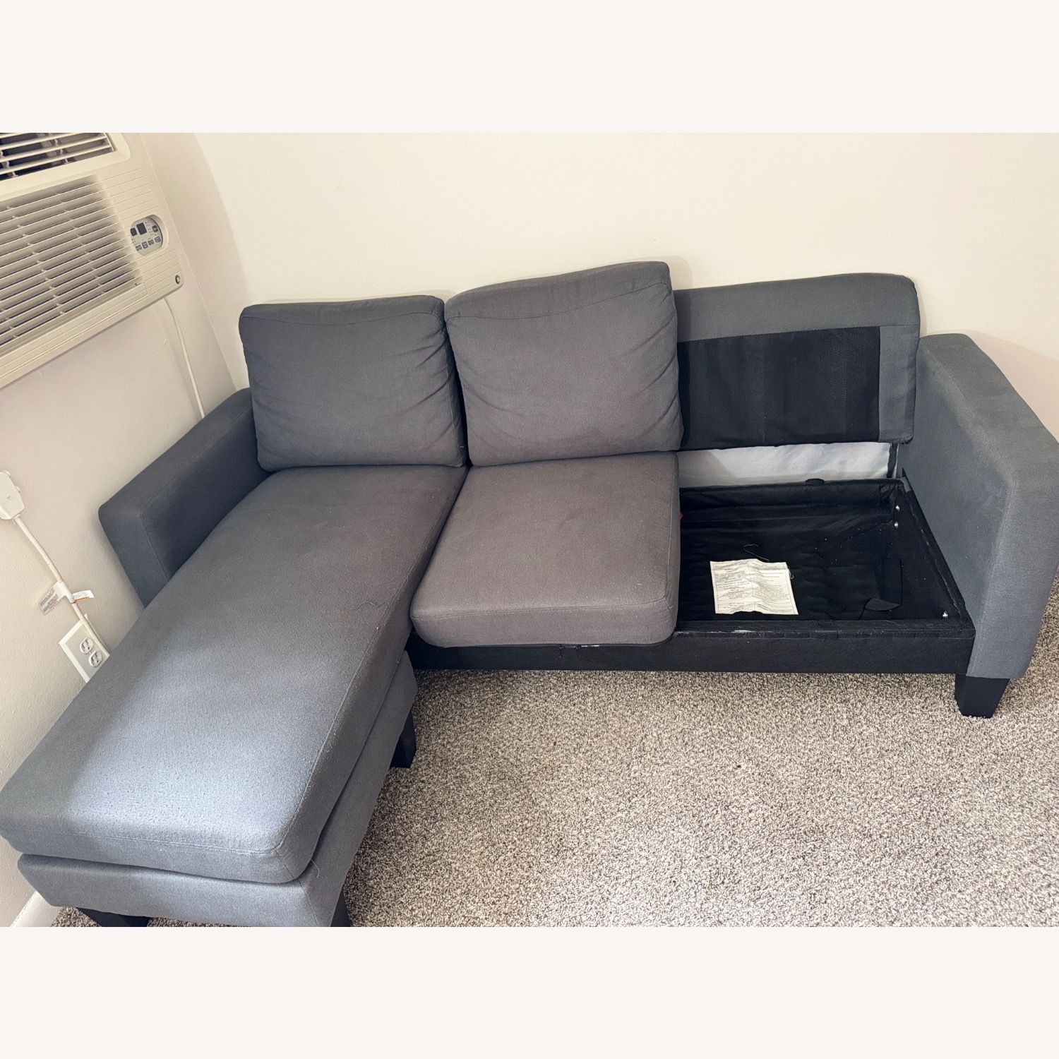 VICTONE Sectional 3 Seater Sofa L Shape - image-3