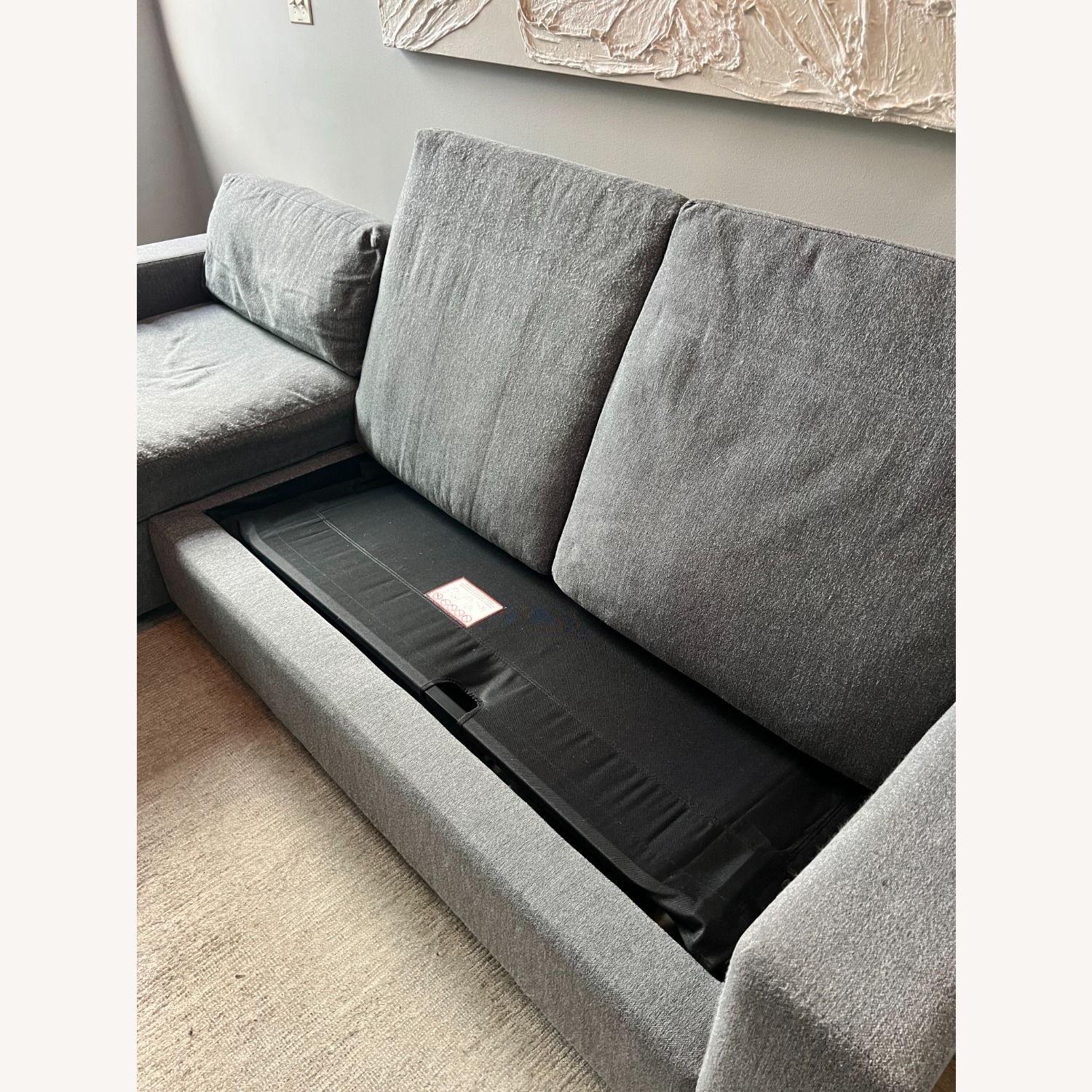 West Elm Urban 2-Piece Sleeper Sectional w/Chaise - image-8