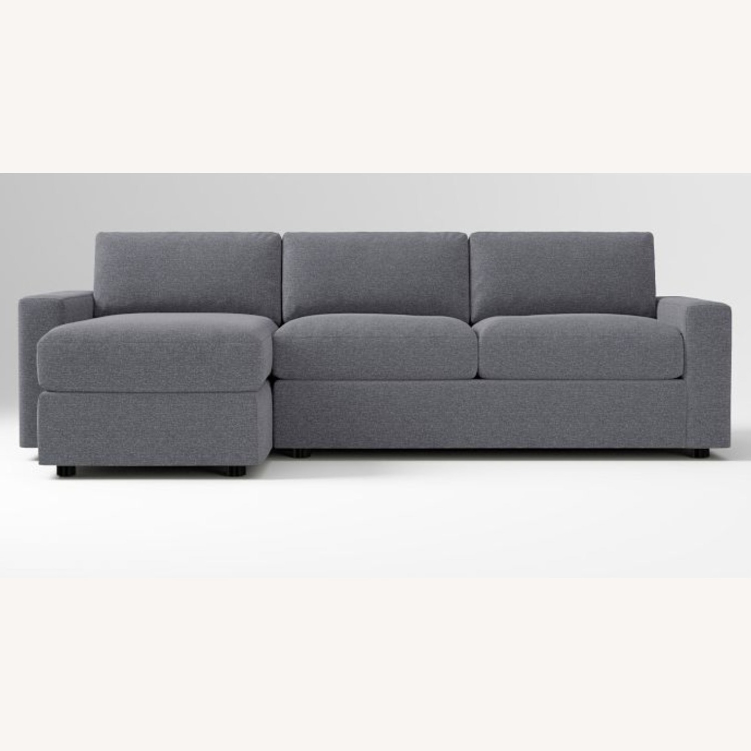 West Elm Urban 2-Piece Sleeper Sectional w/Chaise - image-0