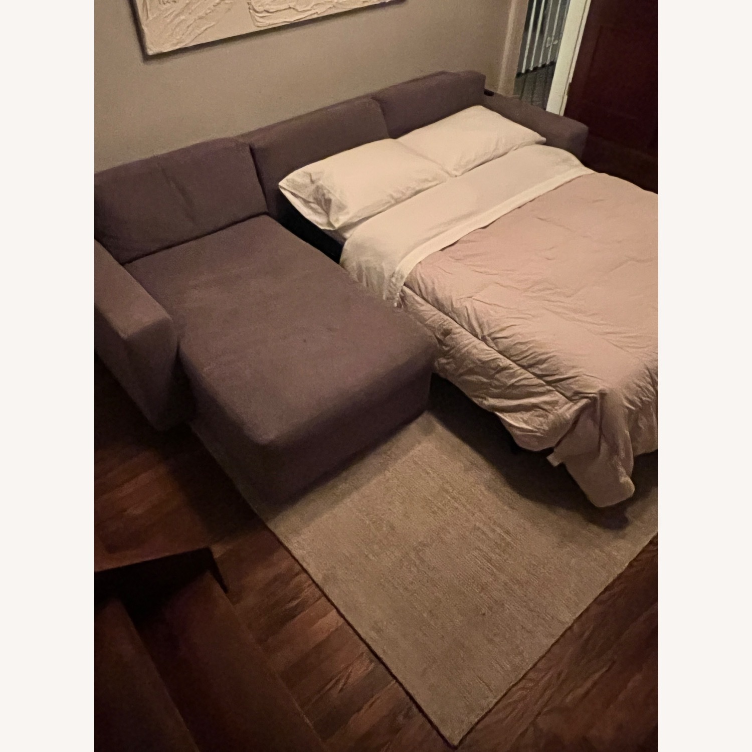 West Elm Urban 2-Piece Sleeper Sectional w/Chaise - image-6