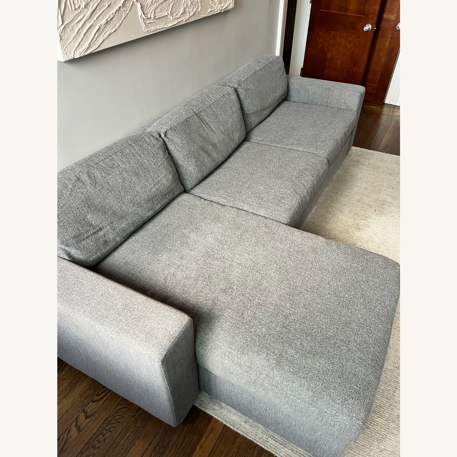 West Elm Urban 2-Piece Sleeper Sectional w/Chaise - image-9