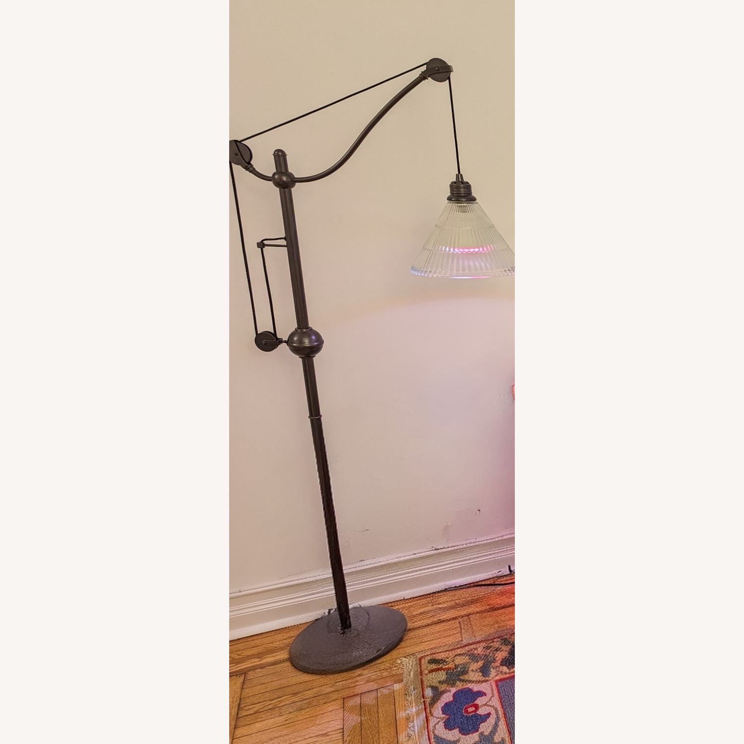 Pottery Barn Dark Brown Floor Lamp - image-2