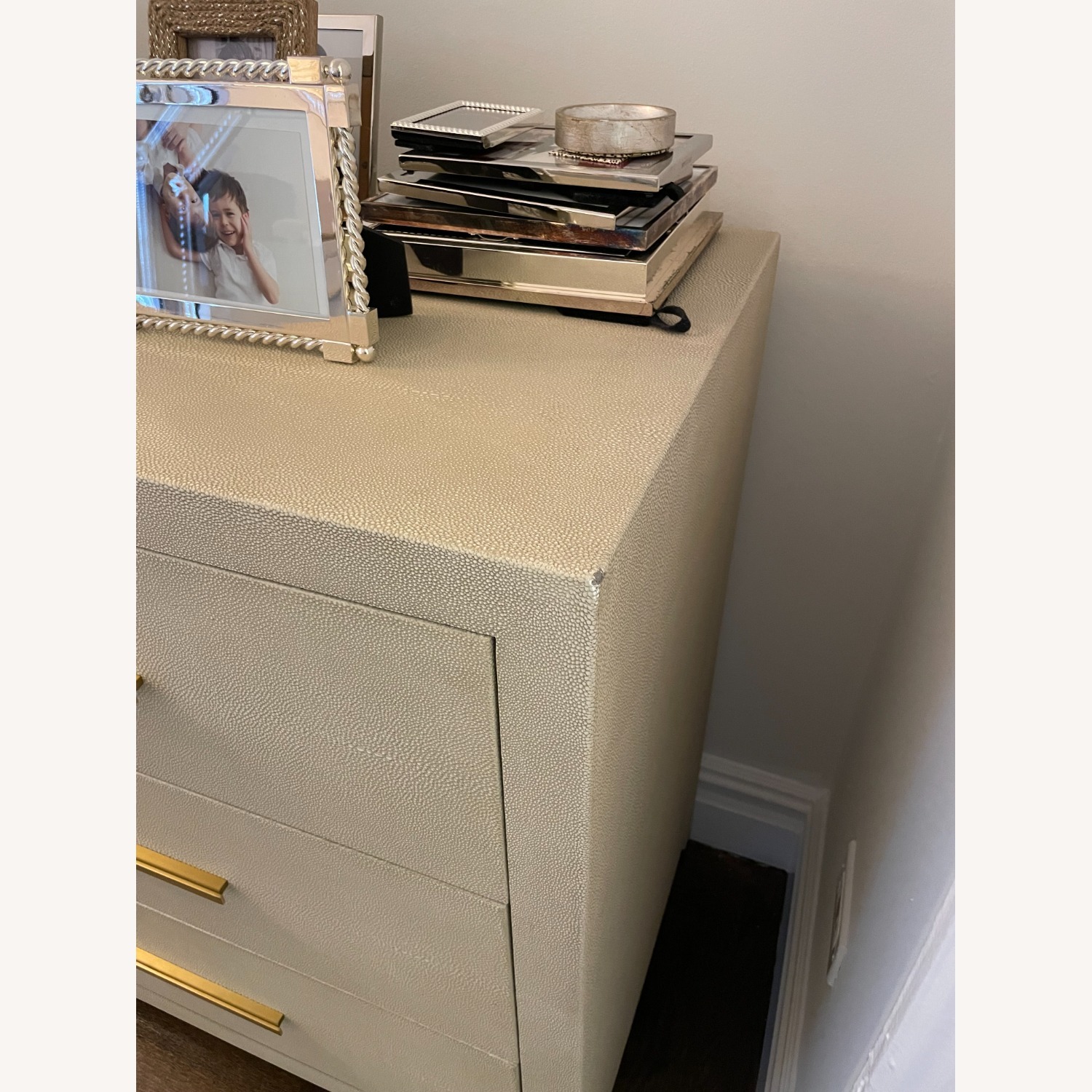 Restoration Hardware Graydon Shagreen 9-Drawer Dresser - image-4