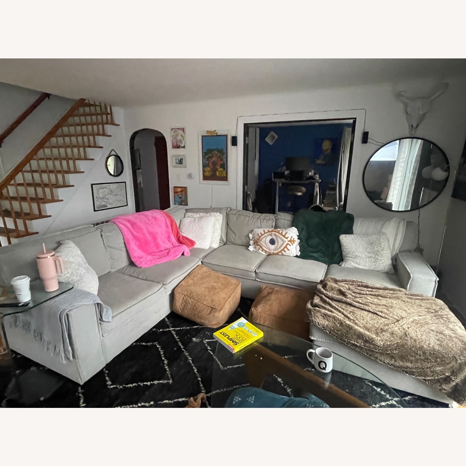 Bob's Discount Playscape 4 piece Sectional - image-4