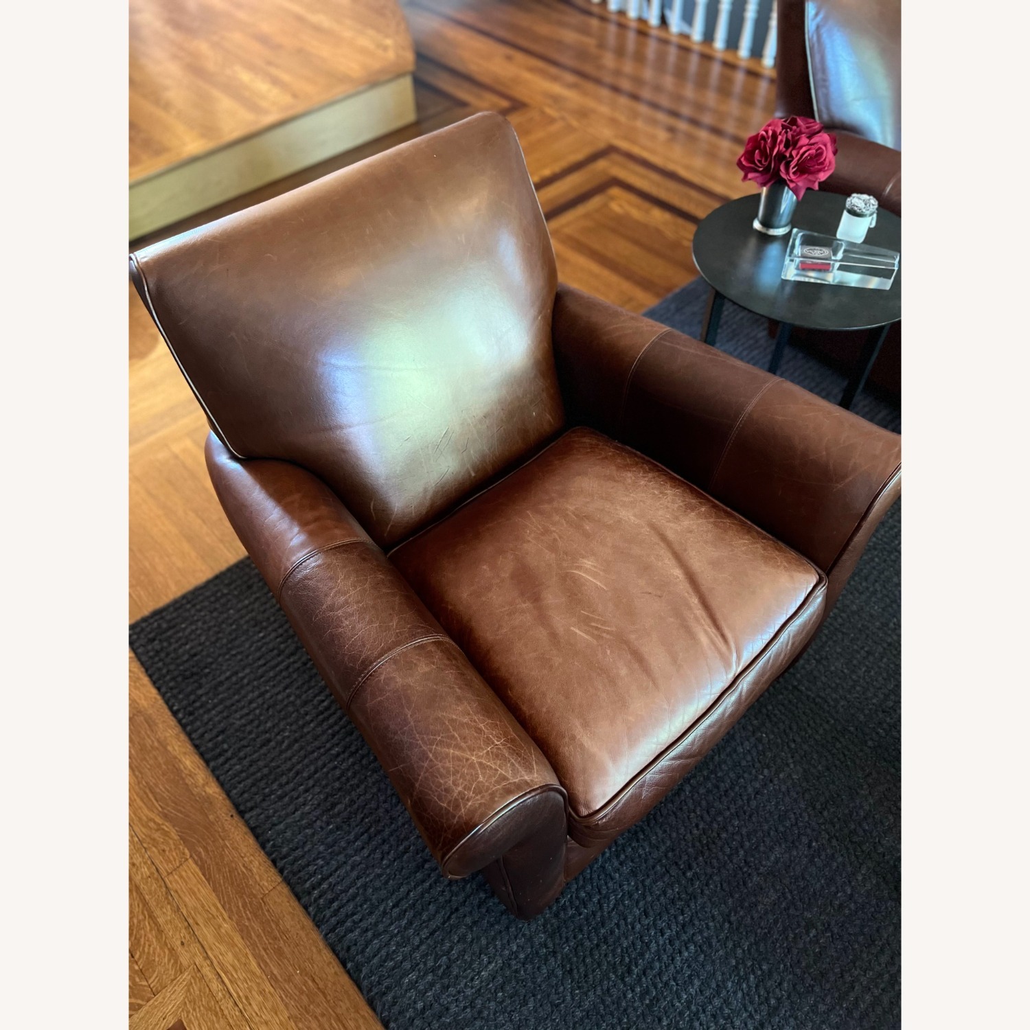 Bauhaus 2 Living Room Leather Club Chairs - image-4