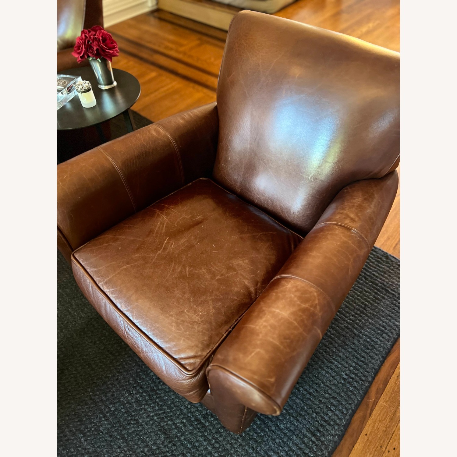 Bauhaus 2 Living Room Leather Club Chairs - image-7