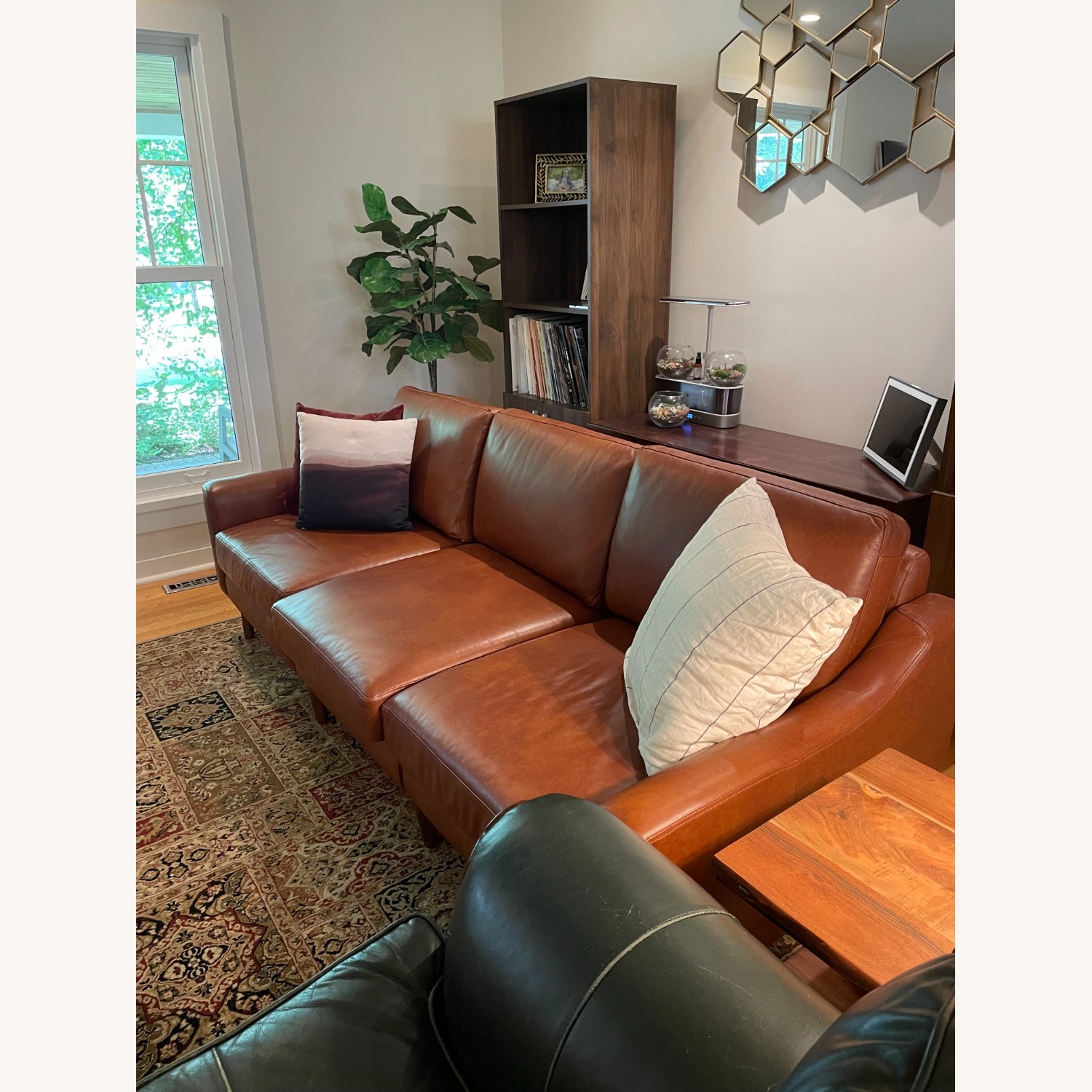  Burrow Nomad Leather Sectional - image-7