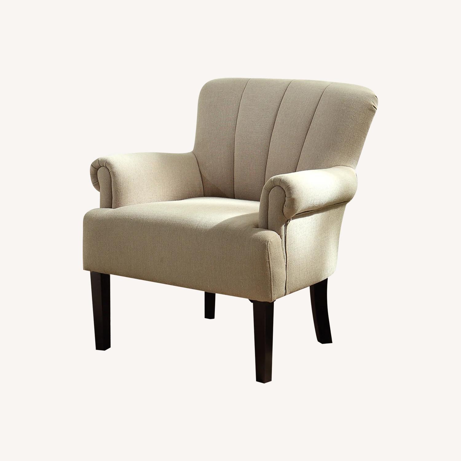 Elba Upholstered Armchair By Alcott Hill® - image-0