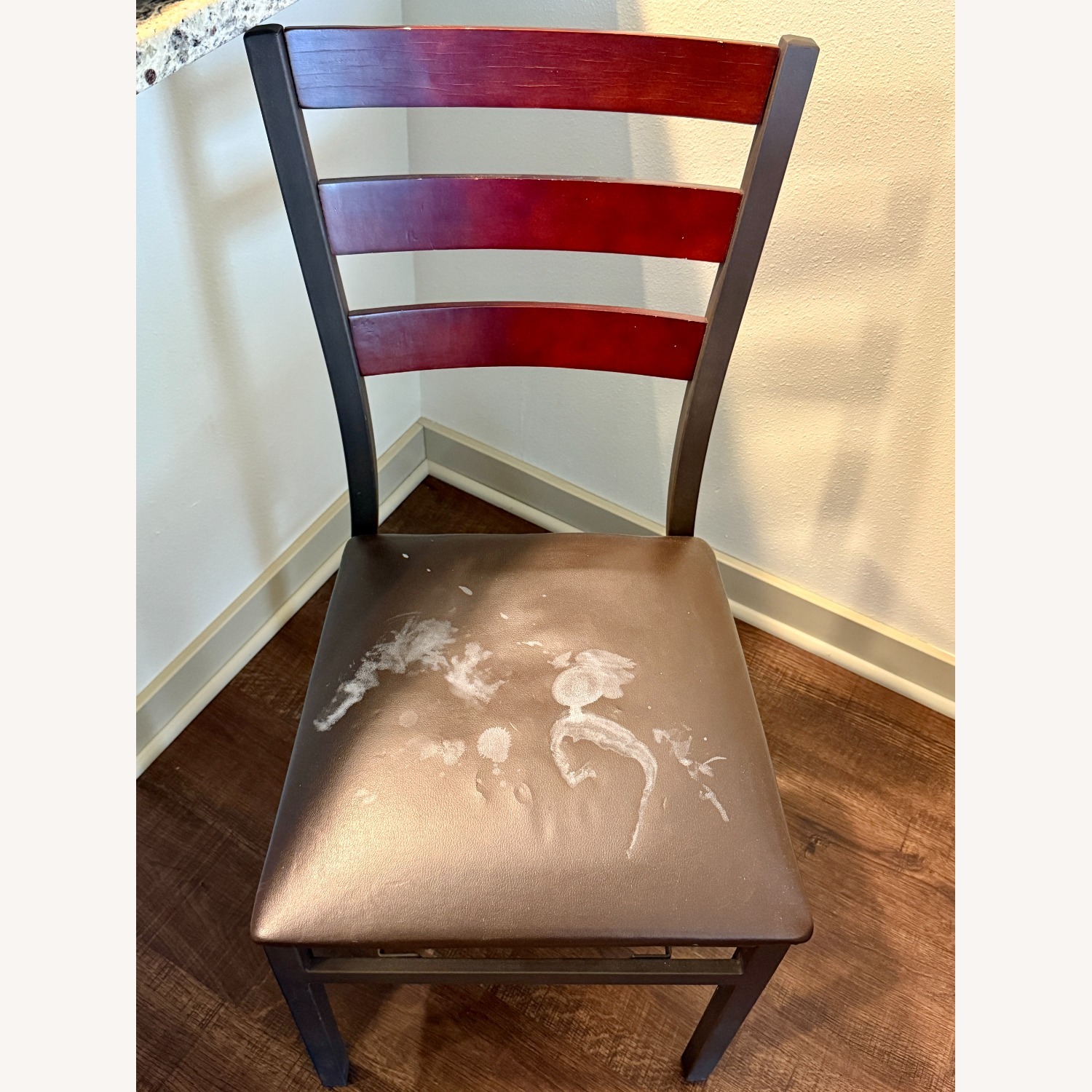 Peakform Wood Padded Folding Chairs Brown - image-4