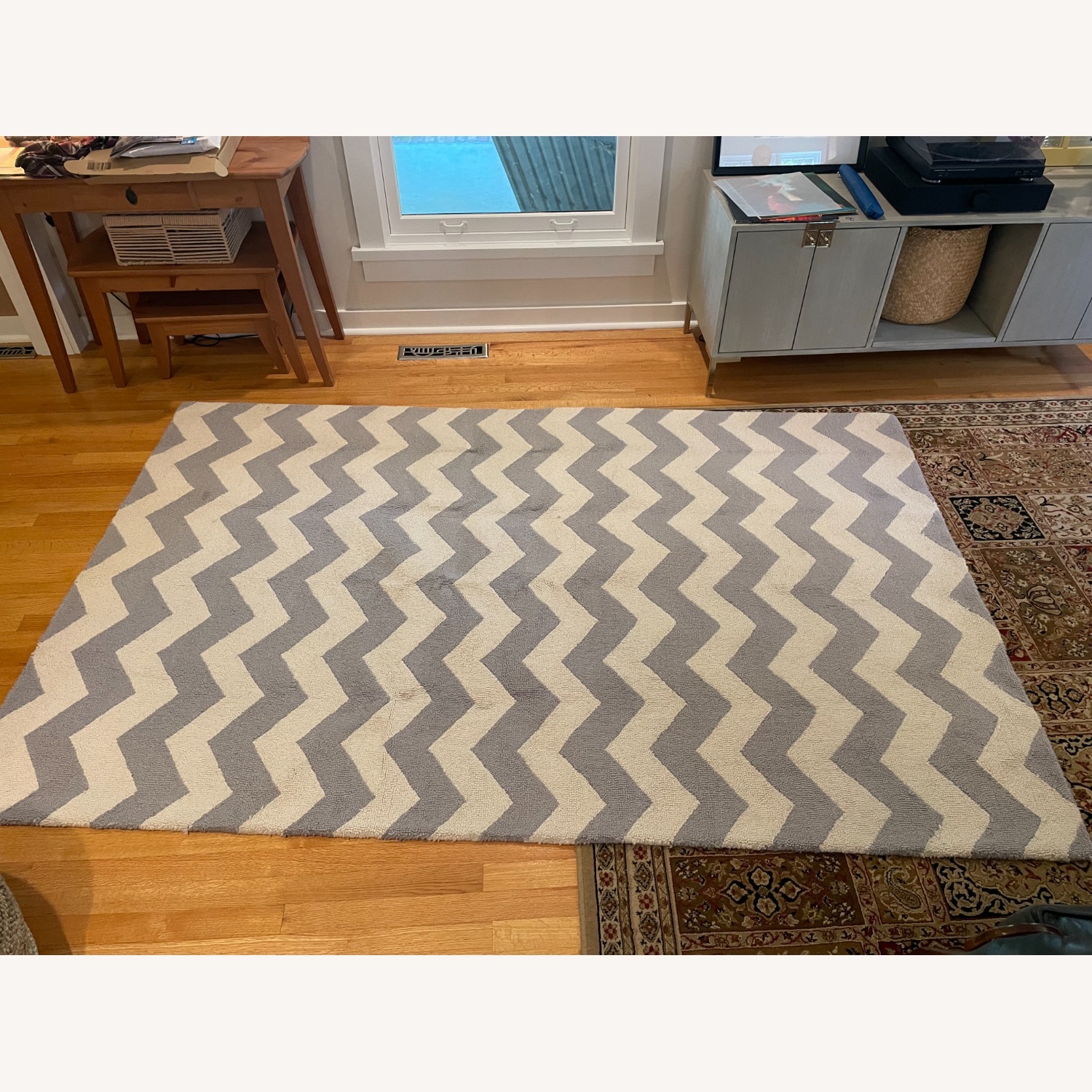 Pottery Barn Kids Wool Chevron Rug - image-2