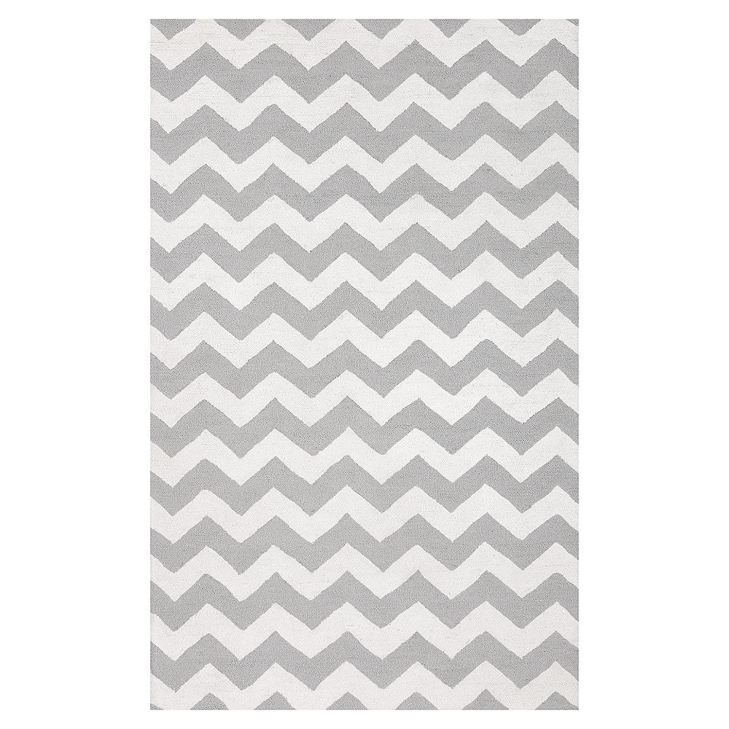 Pottery Barn Kids Wool Chevron Rug - image-9
