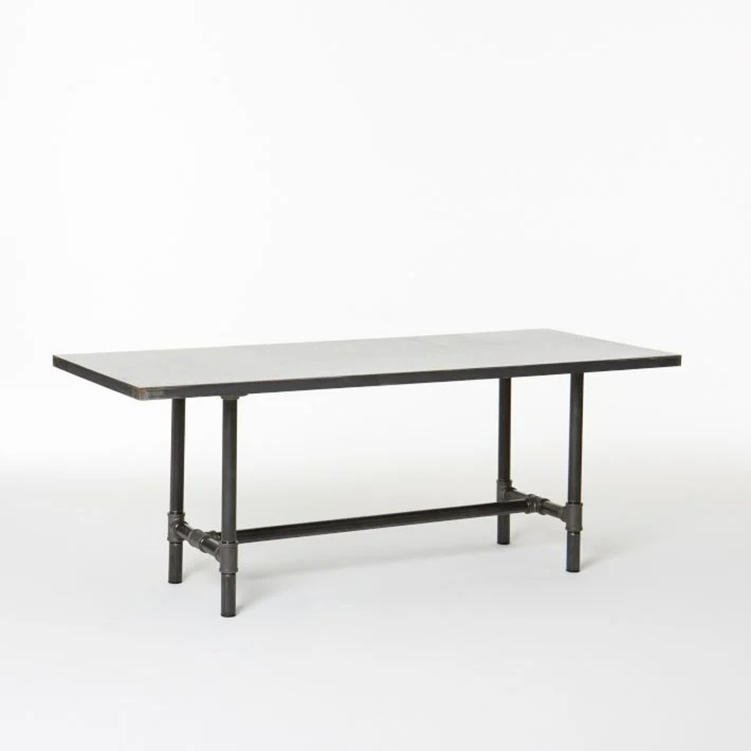 West Elm Industrial Pipe Dining Table - image-0