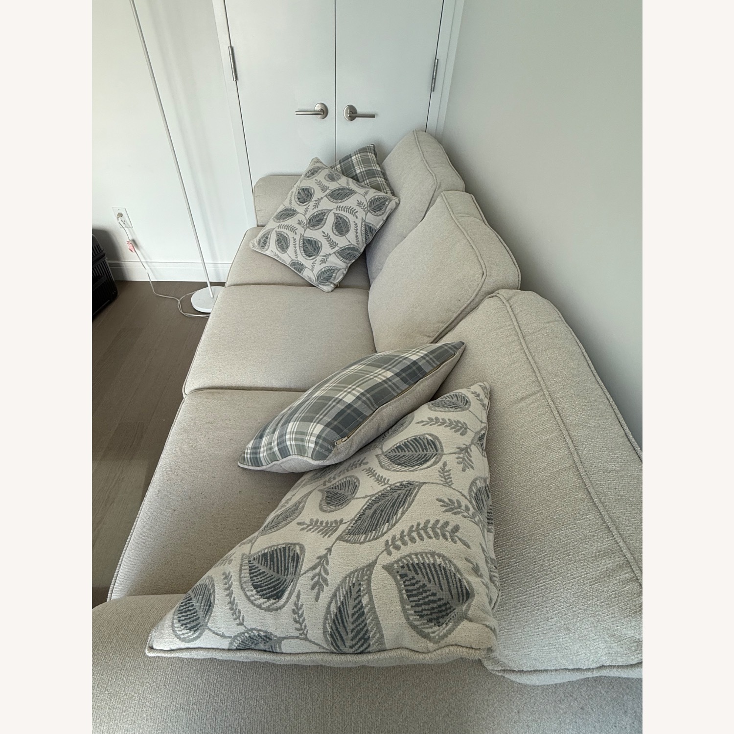 Raymour & Flanigan Saige Chenille Sofa - image-2