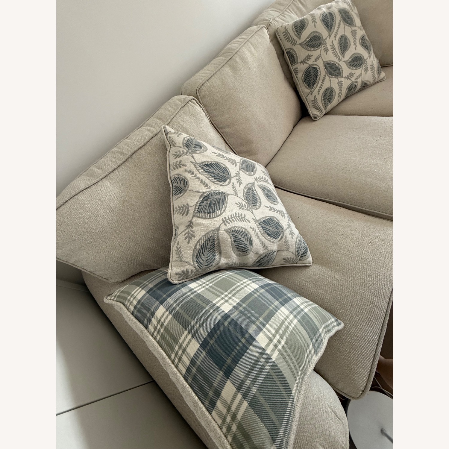 Raymour & Flanigan Saige Chenille Sofa - image-4