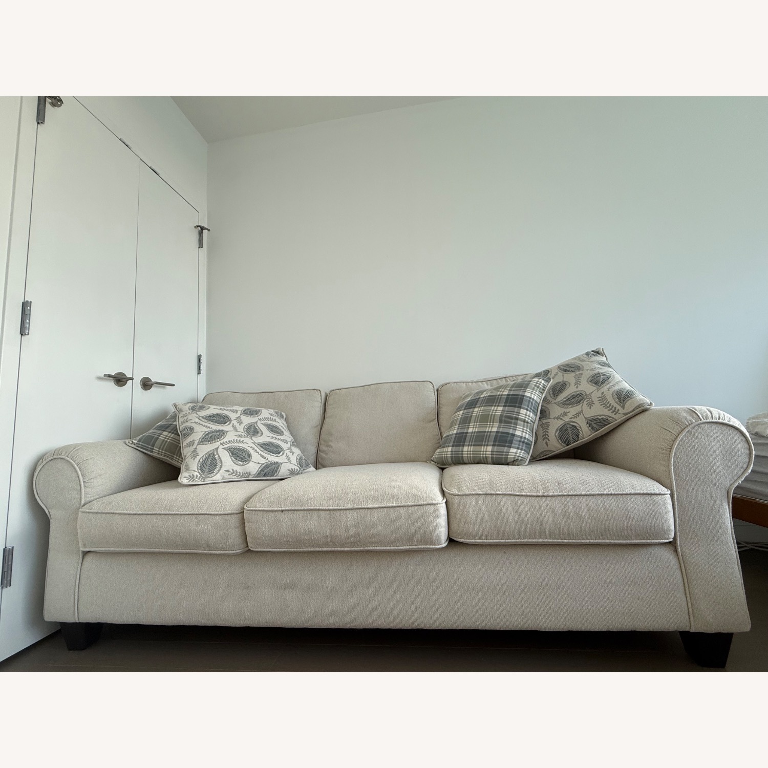 Raymour & Flanigan Saige Chenille Sofa - image-1