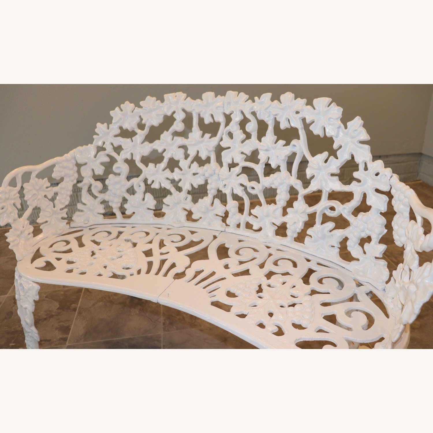 Five Piece Cast Iron Grapevine Garden Set - image-10
