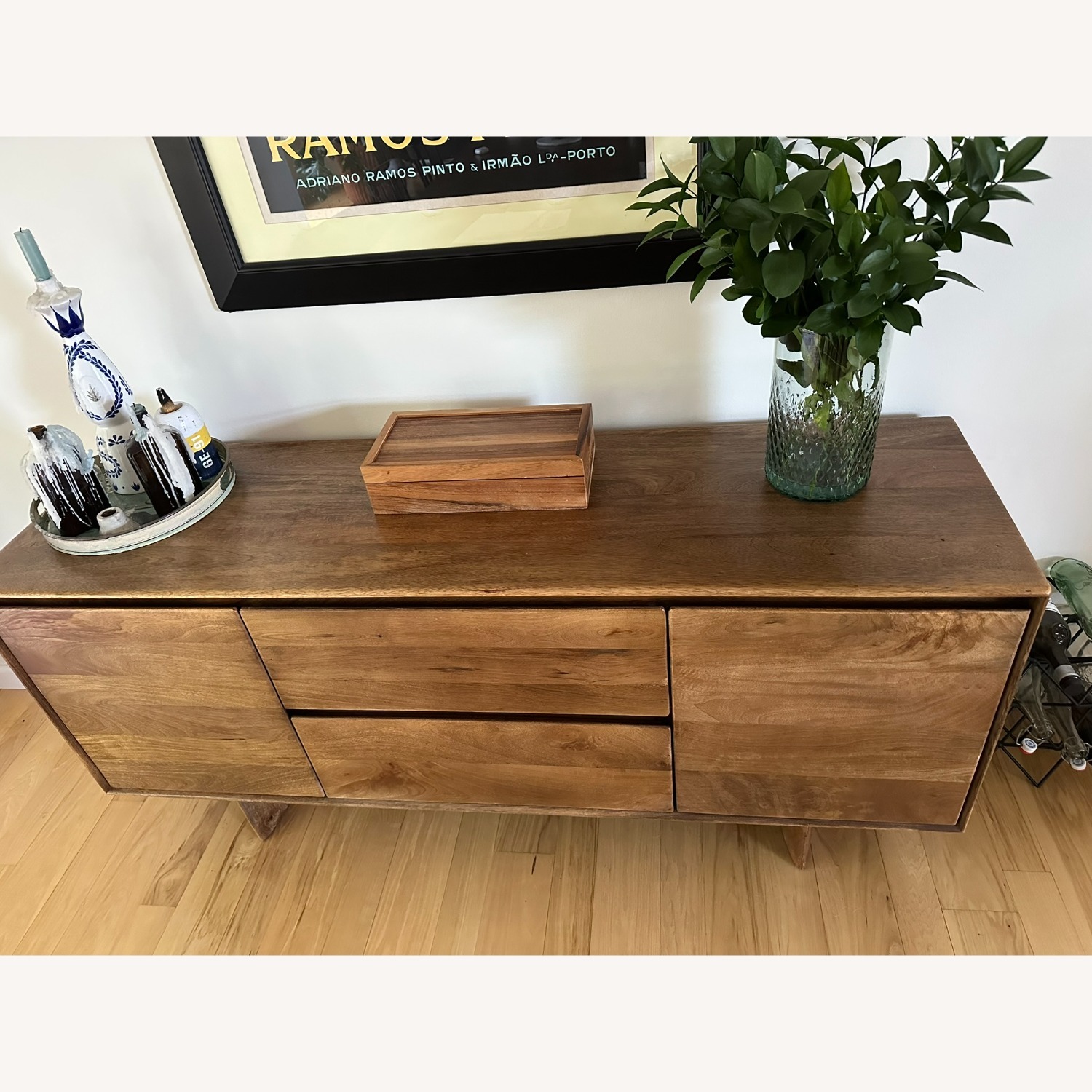 West Elm Anton Mango Wood Media Console - image-2