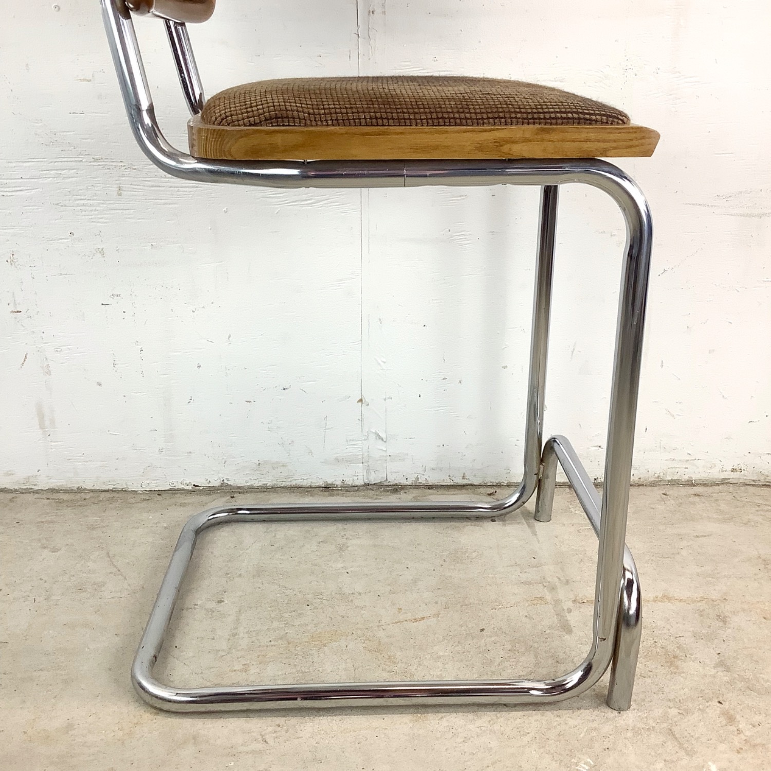Vintage Modern Cantilever Counter Stool - image-6