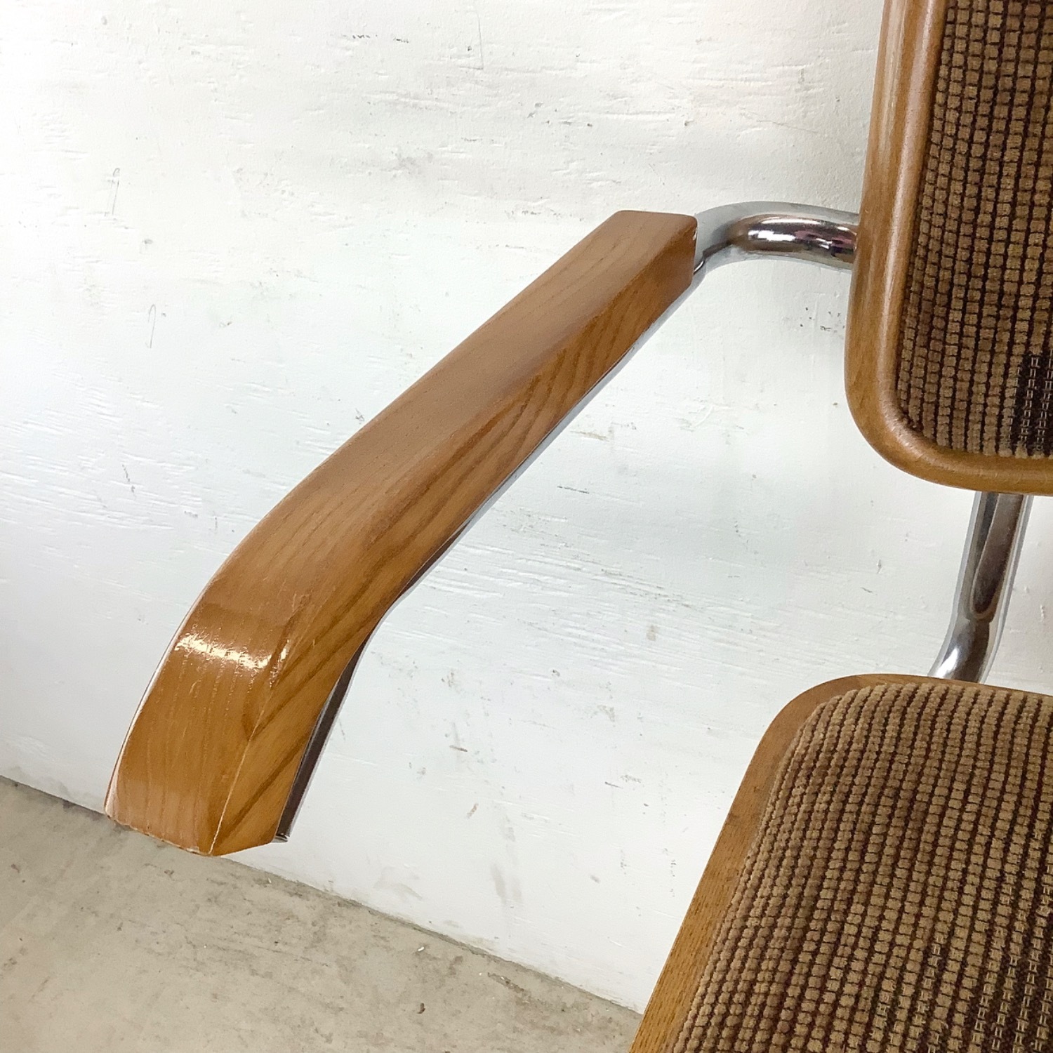 Vintage Modern Cantilever Counter Stool - image-15